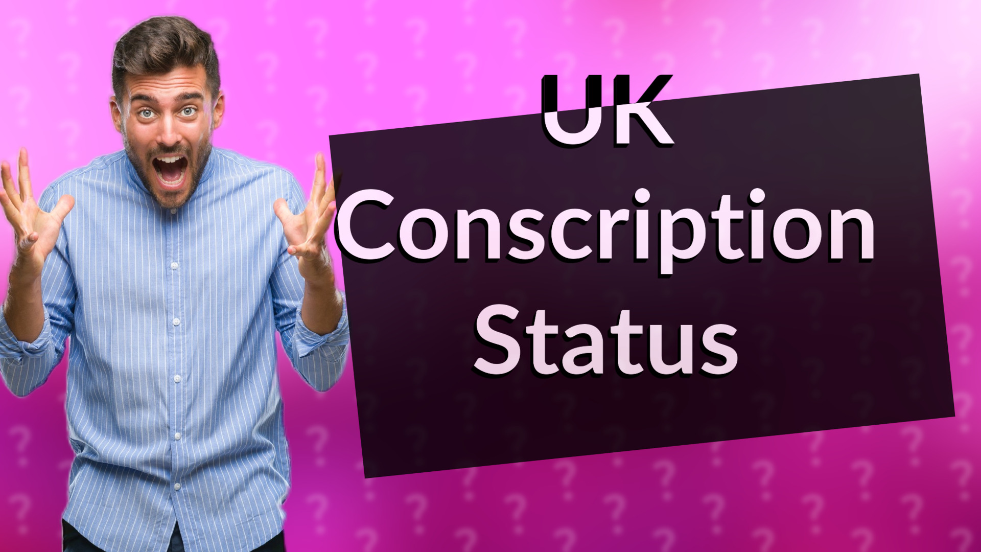 UK Conscription Status