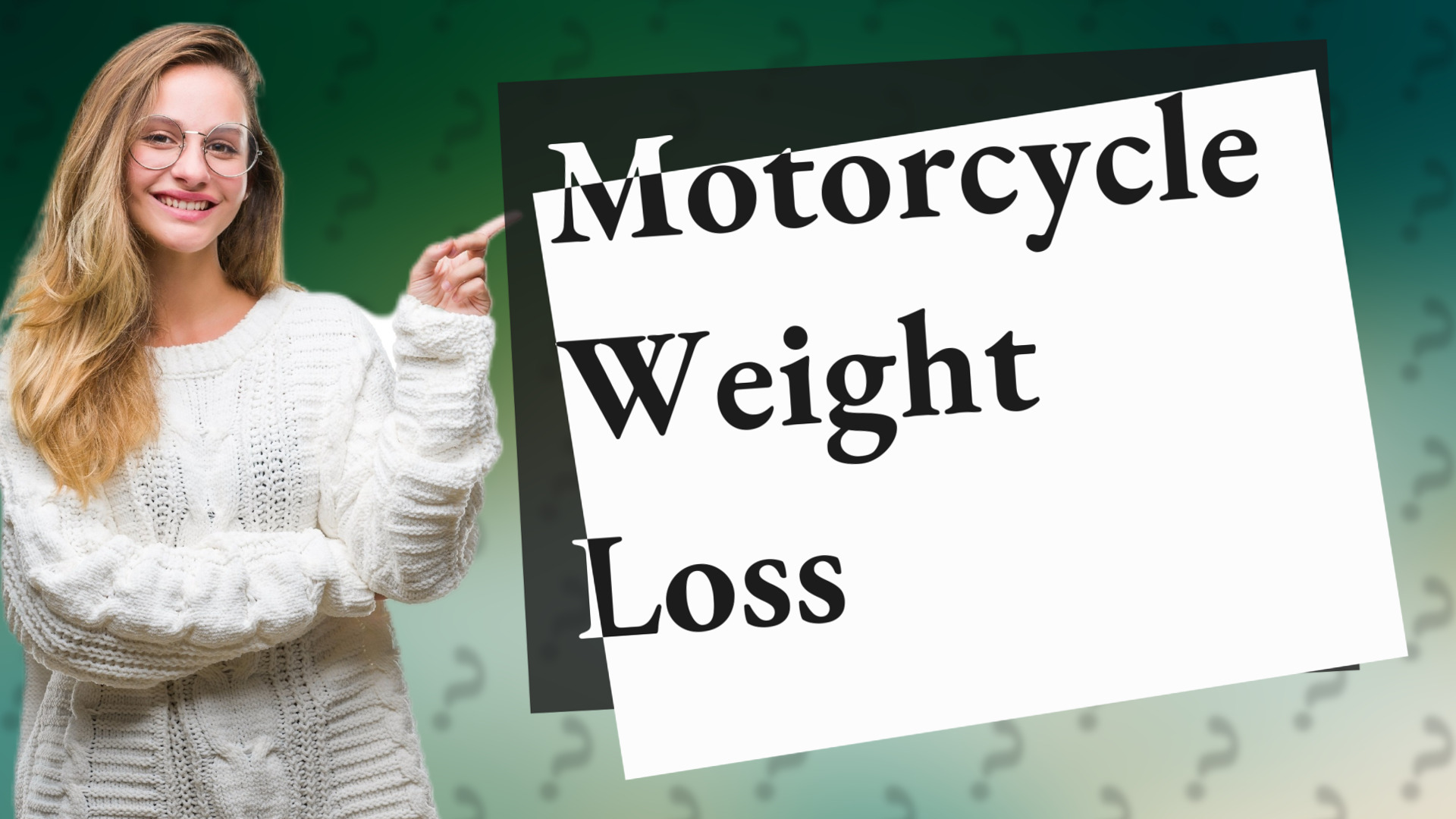 Motorcycle Weight Loss
