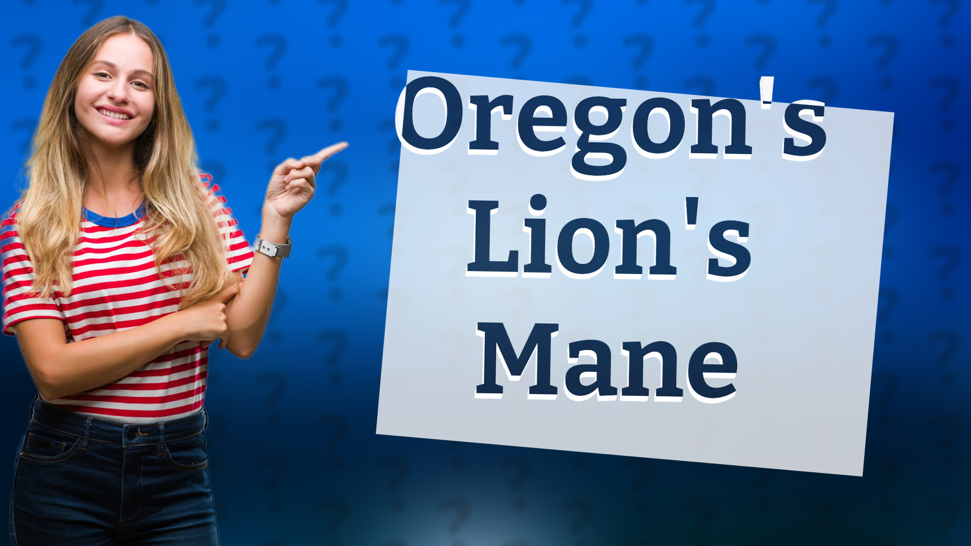 Oregon's Lion's Mane