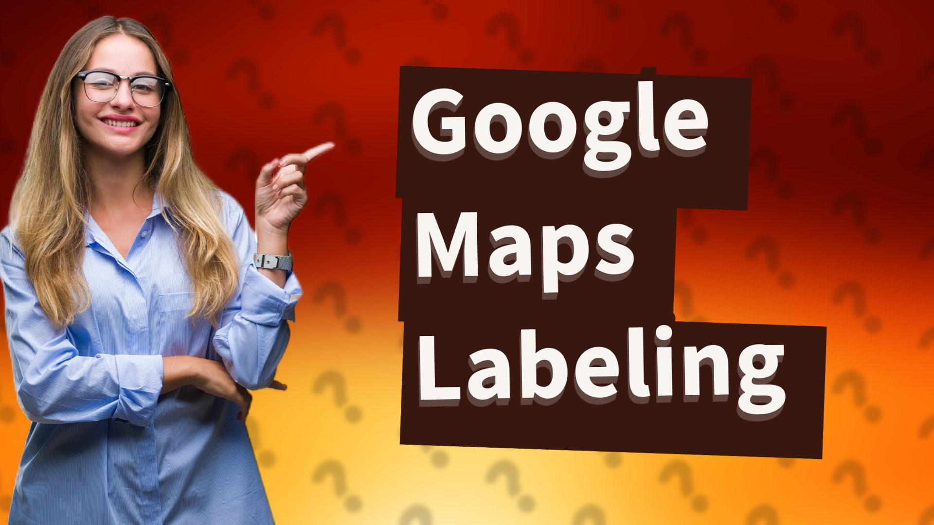 Google Maps Labeling