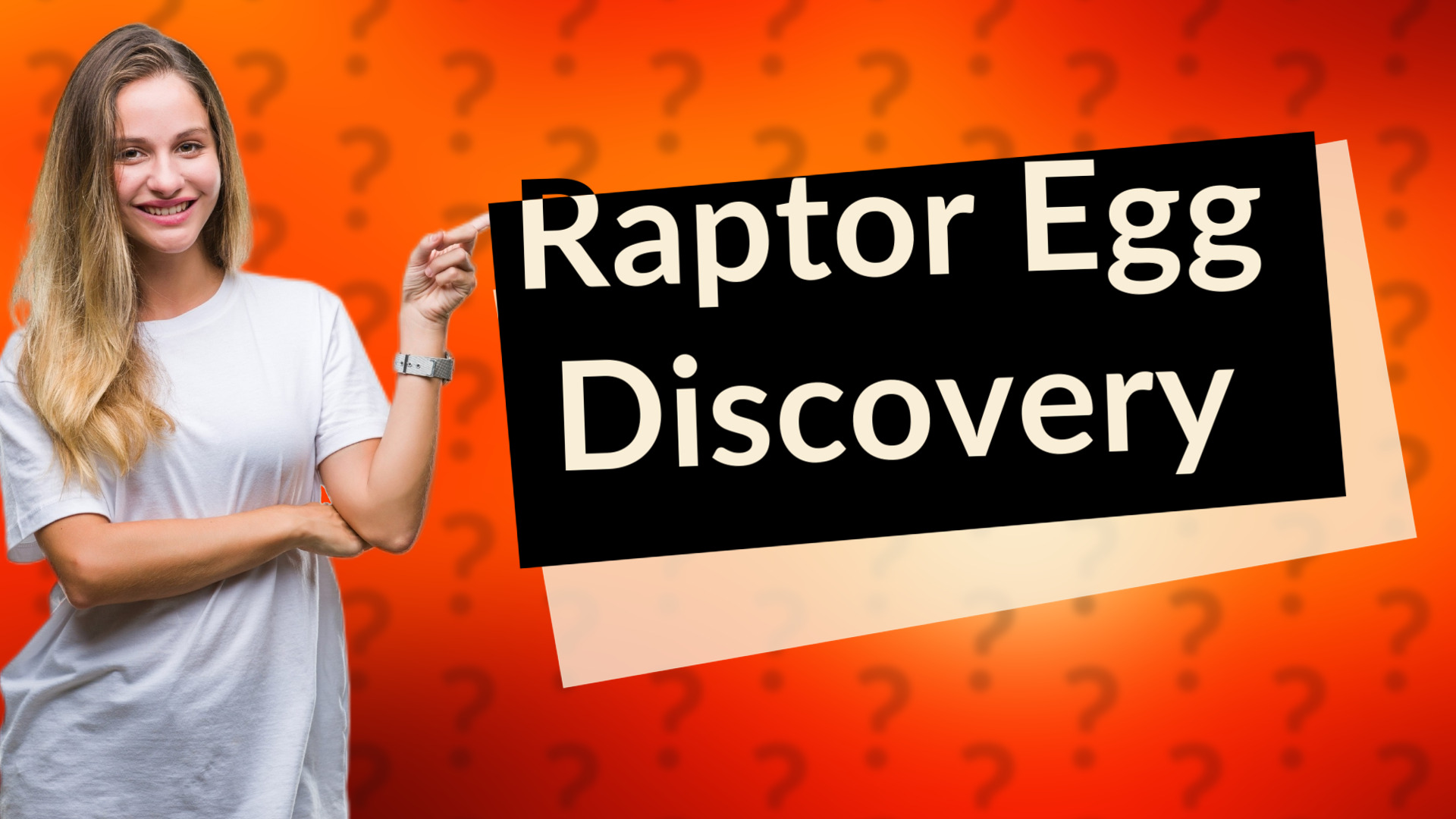 Raptor Egg Discovery