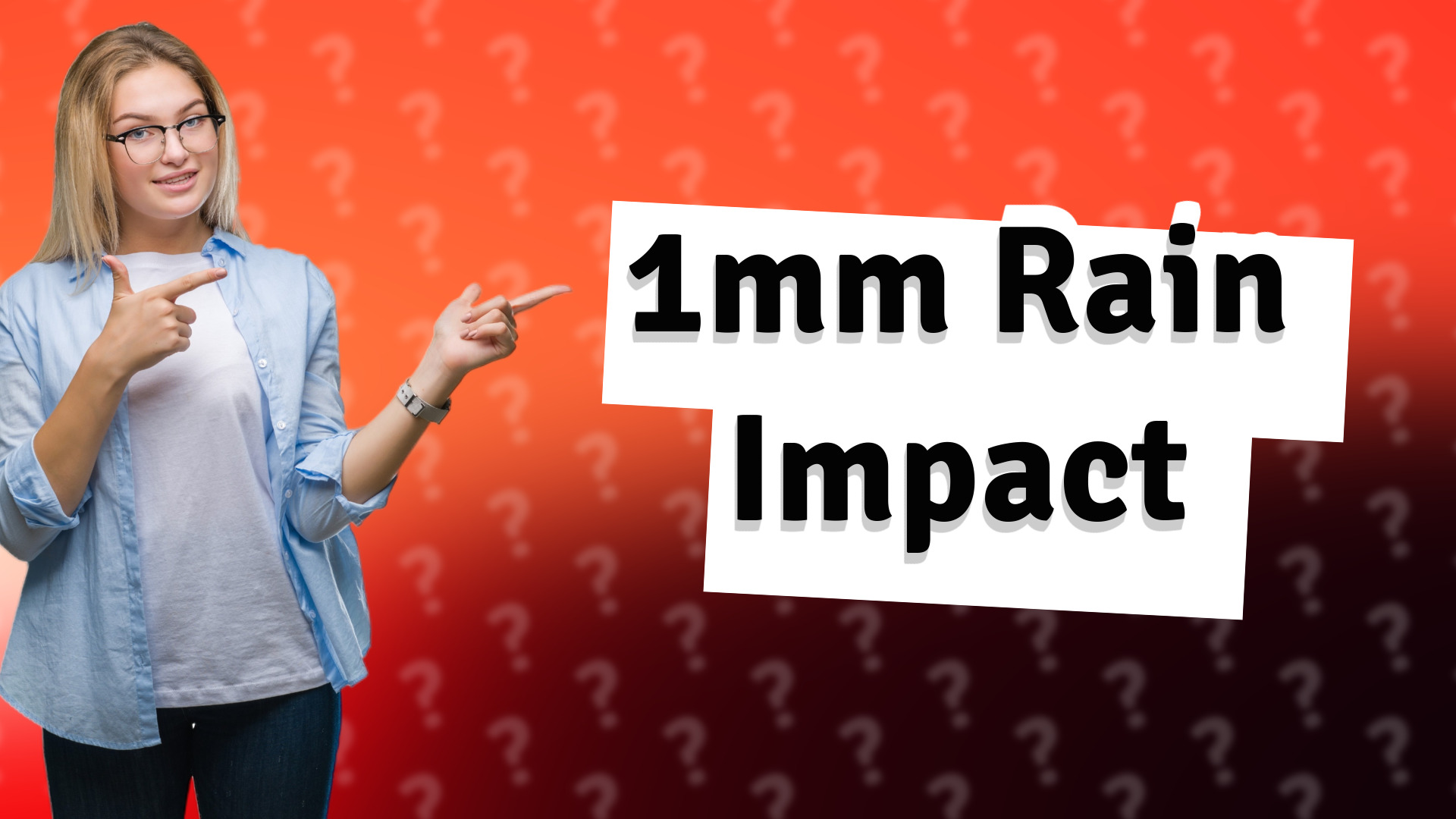 1mm Rain Impact