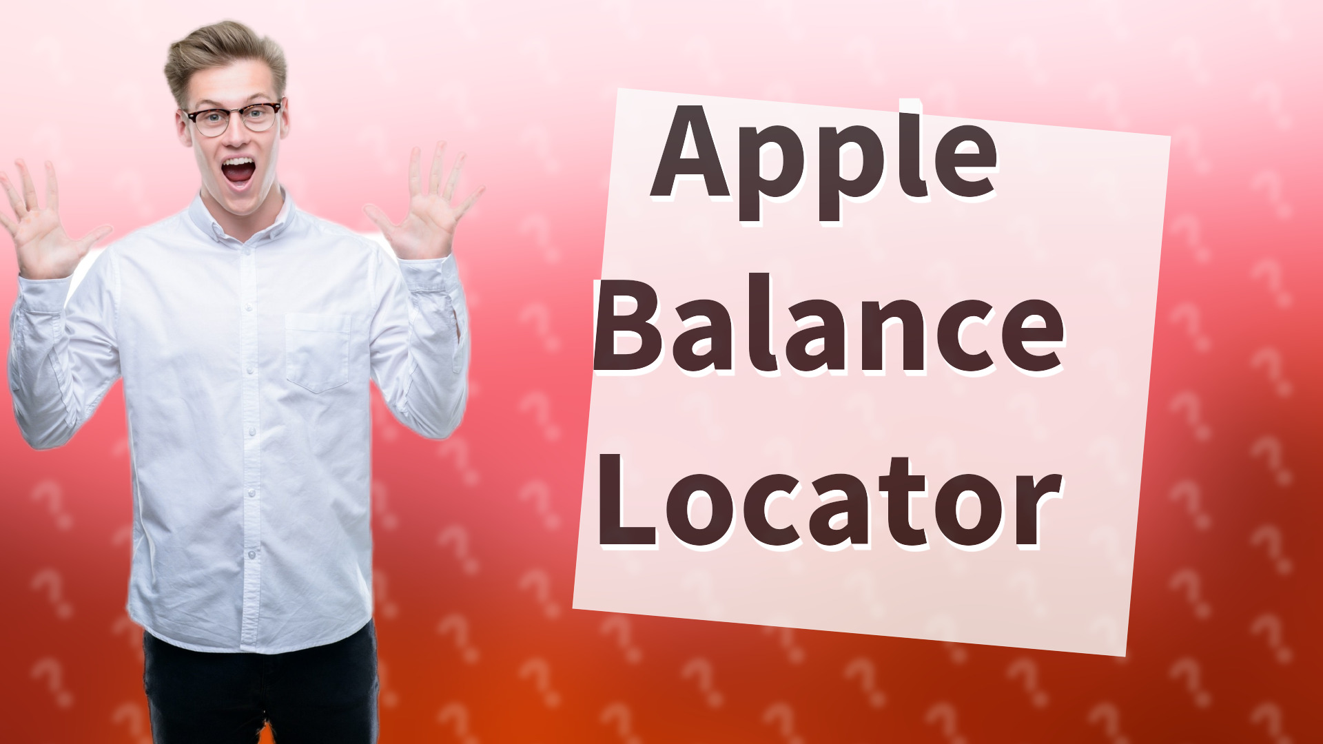 Apple Balance Locator