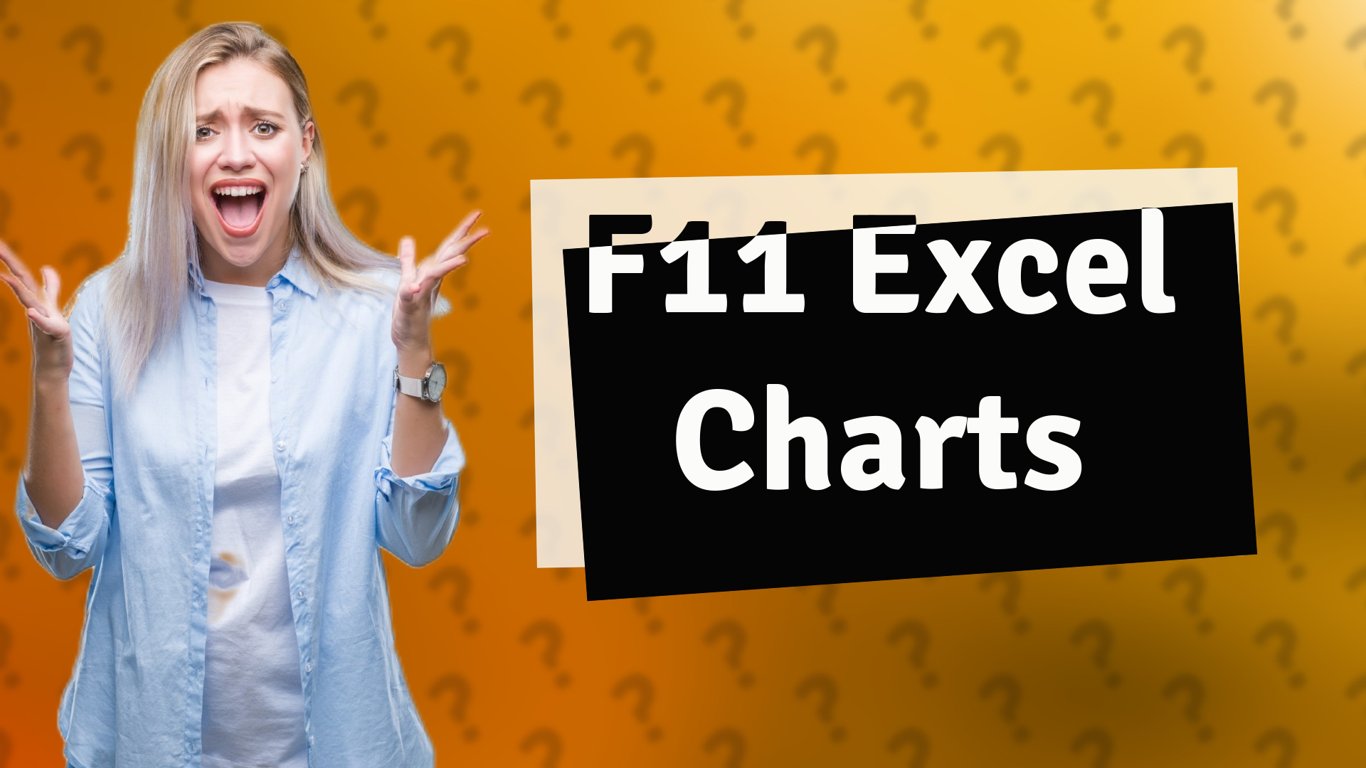 F11 Excel Charts