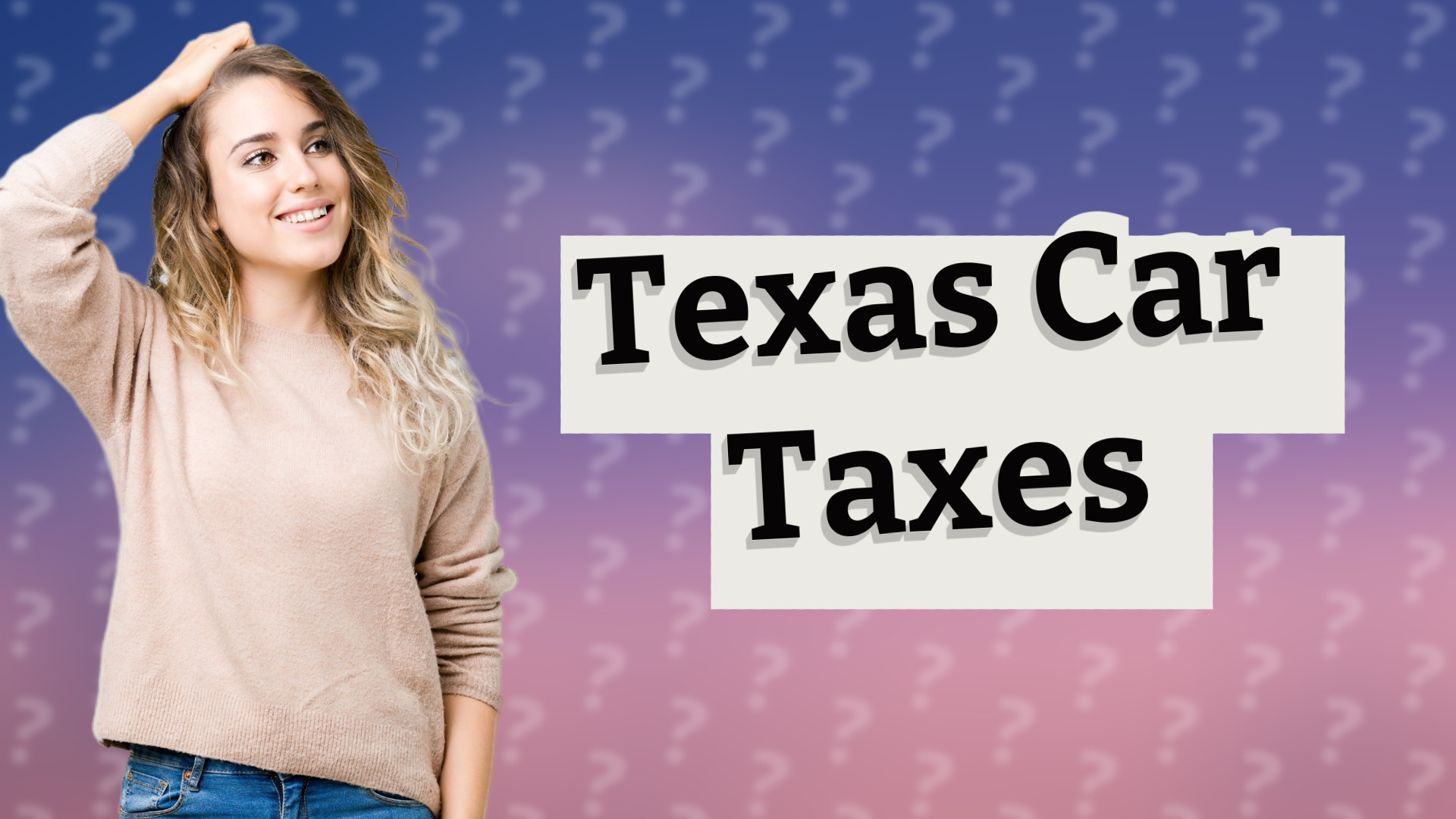 Texas Car Taxes