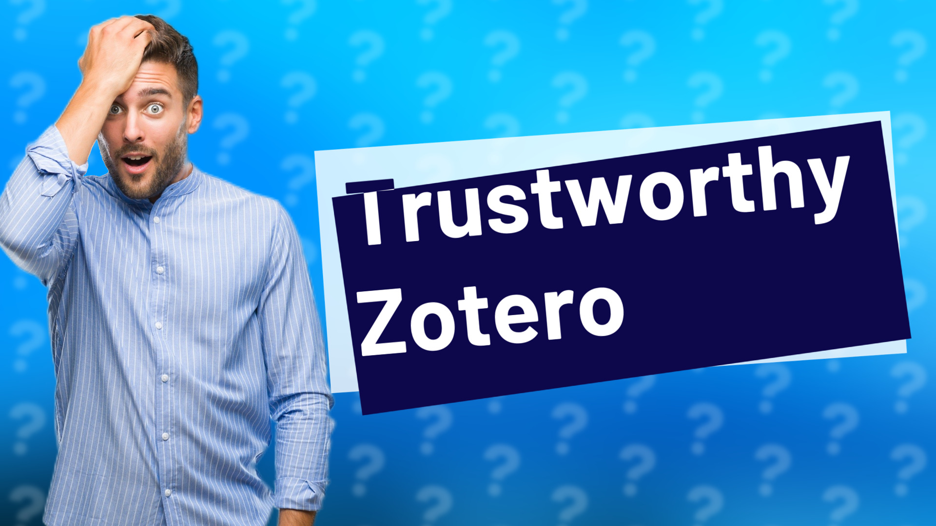 Trustworthy Zotero