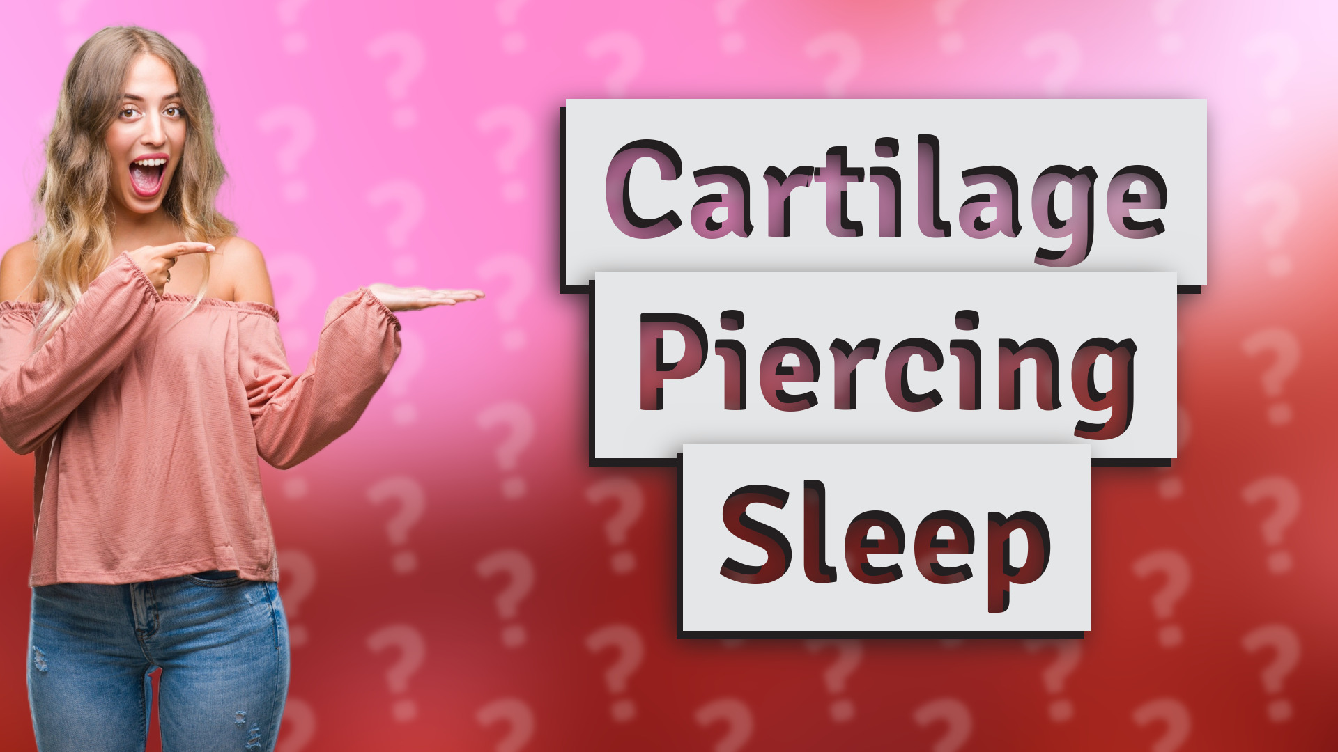 Cartilage Piercing Sleep