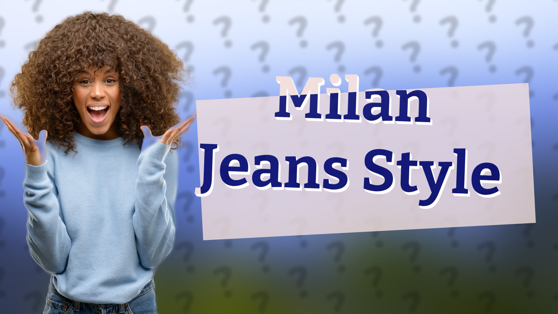 Milan Jeans Style