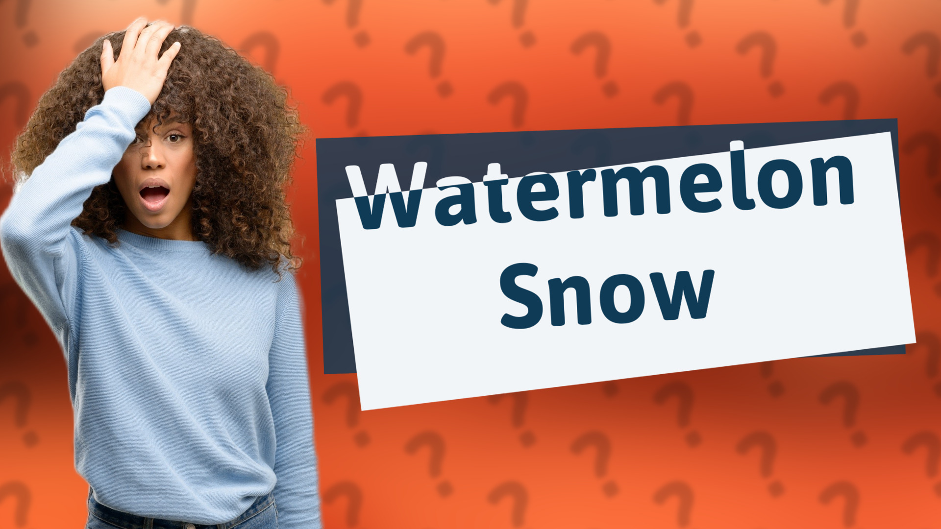 Watermelon Snow