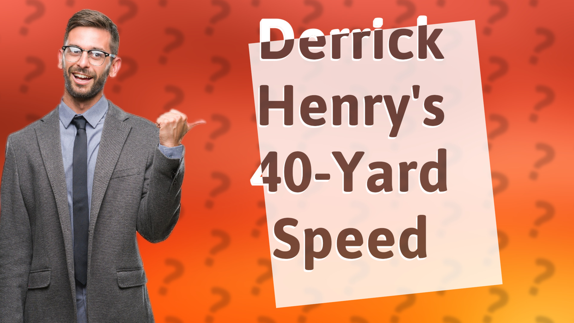 Derrick Henry's 40-Yard Speed