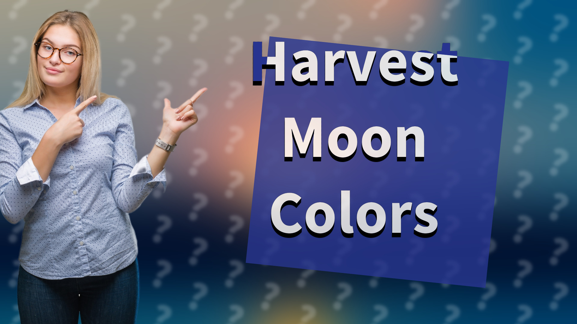 Harvest Moon Colors