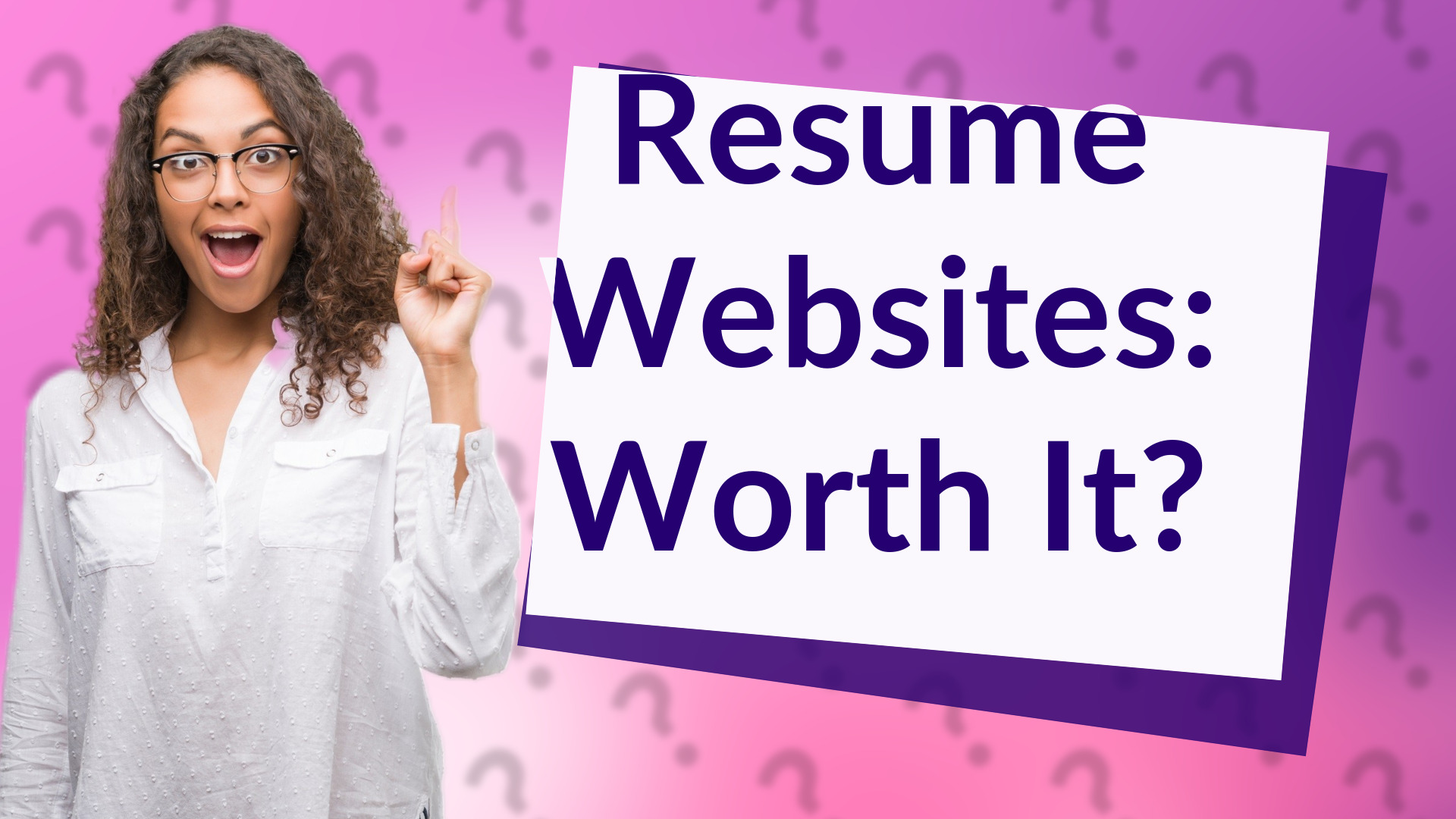 Resume Websites: Worth It?