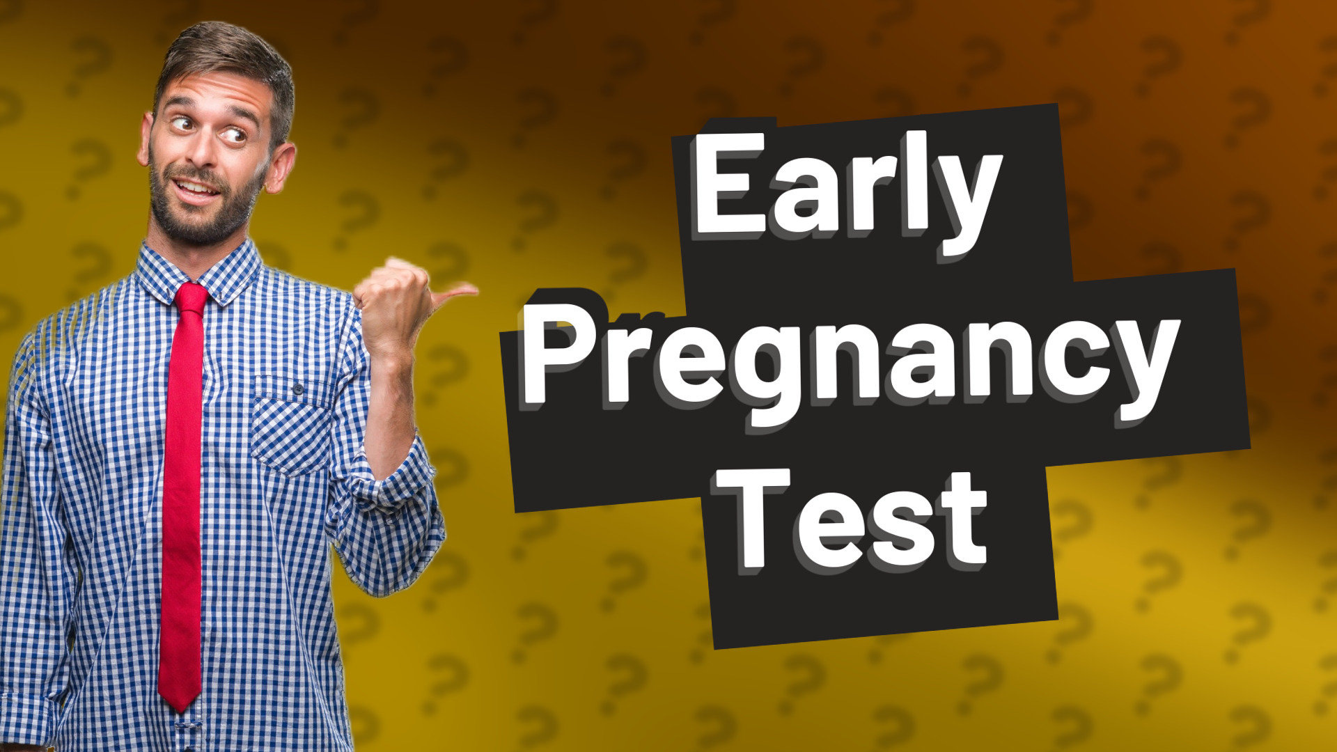 Early Pregnancy Test