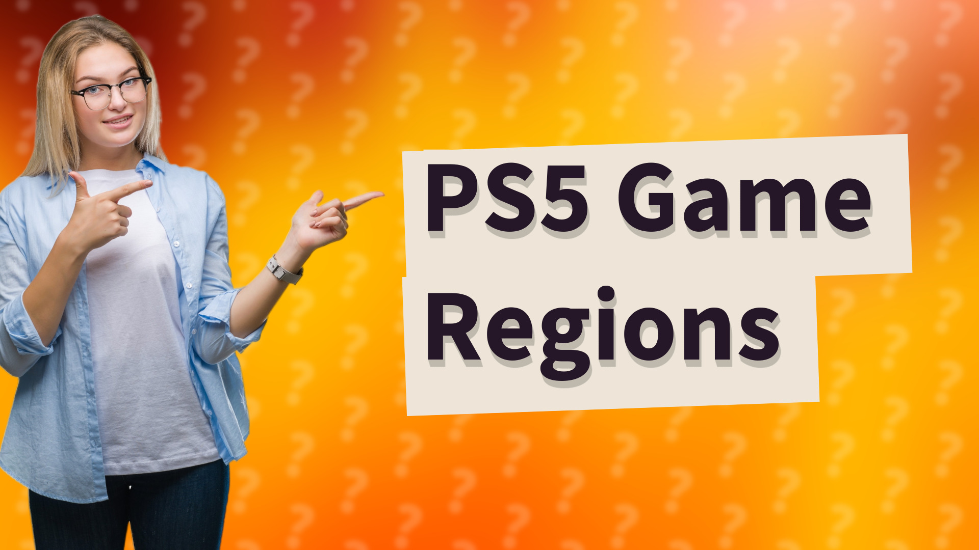 PS5 Game Regions