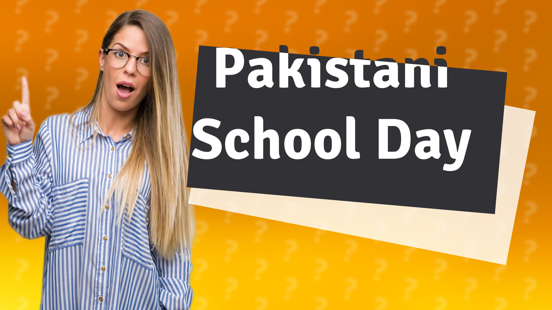 Pakistani School Day