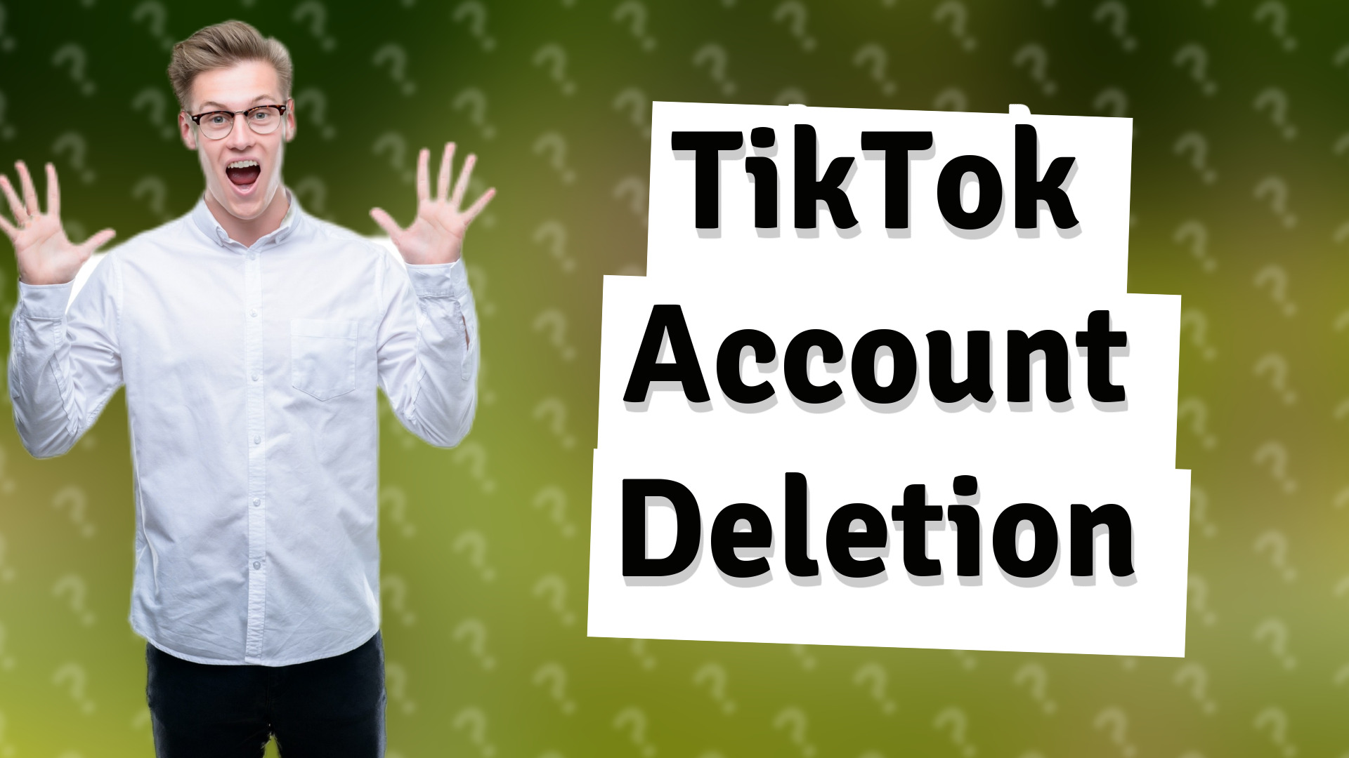 TikTok Account Deletion