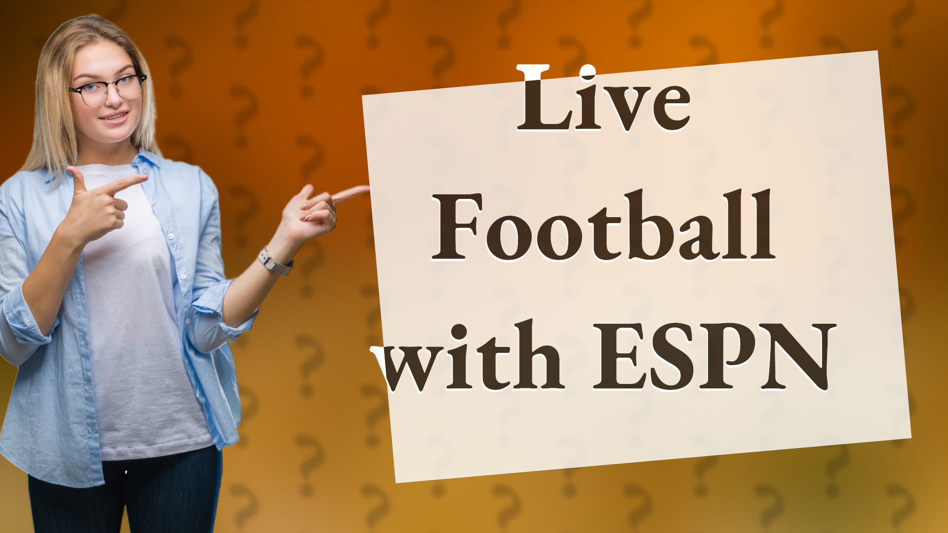 Live Football with ESPN