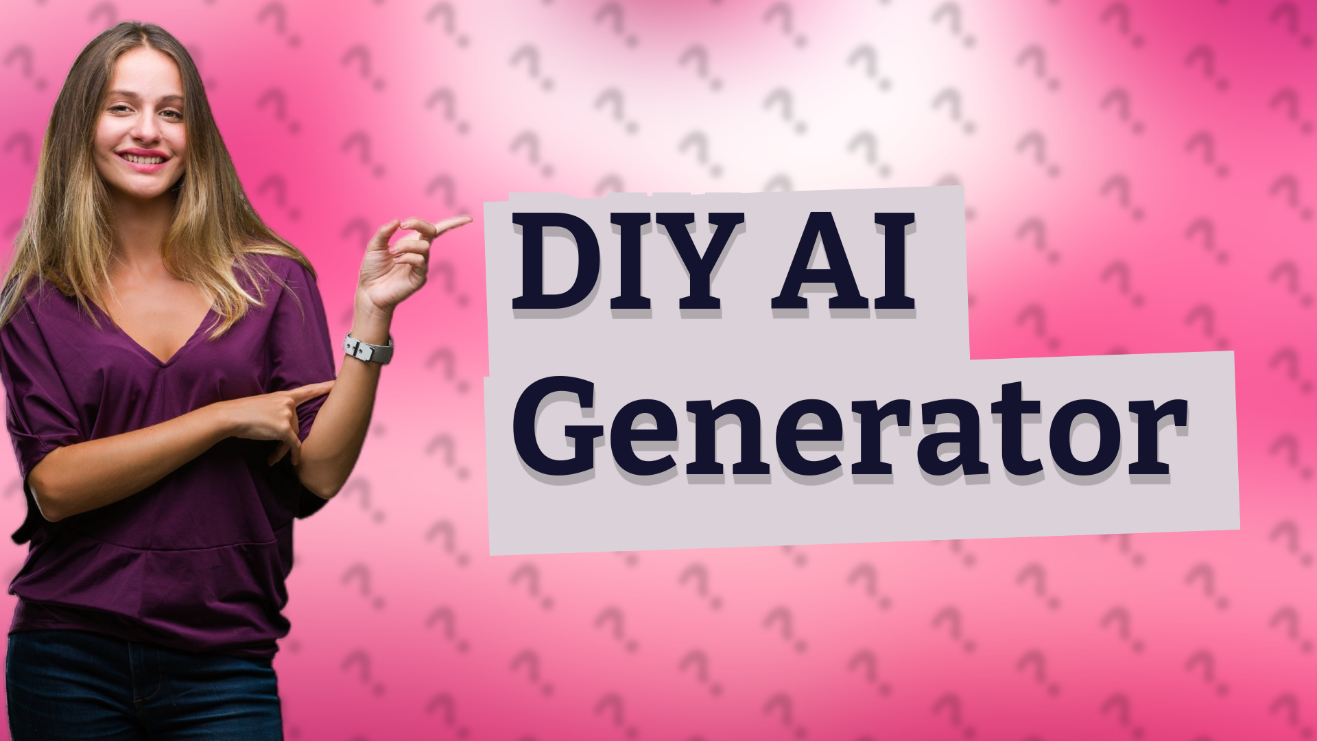 DIY AI Generator