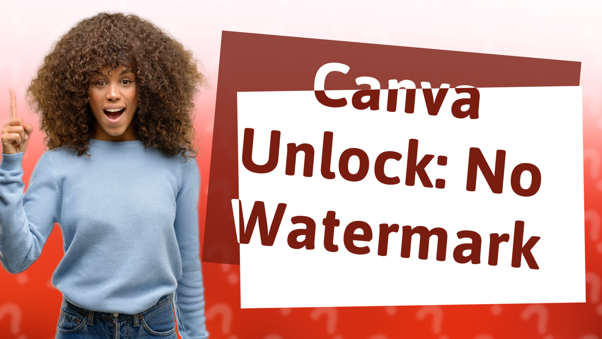 Canva Unlock: No Watermark