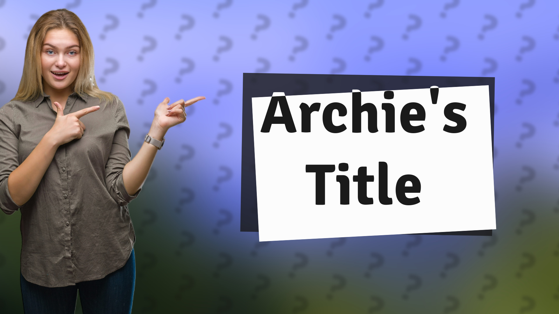Archie's Title