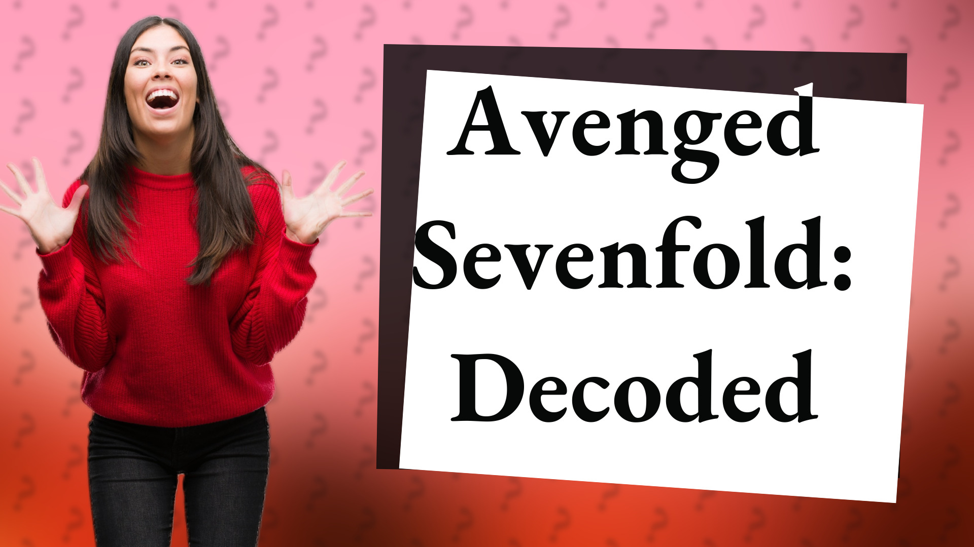 Avenged Sevenfold: Decoded