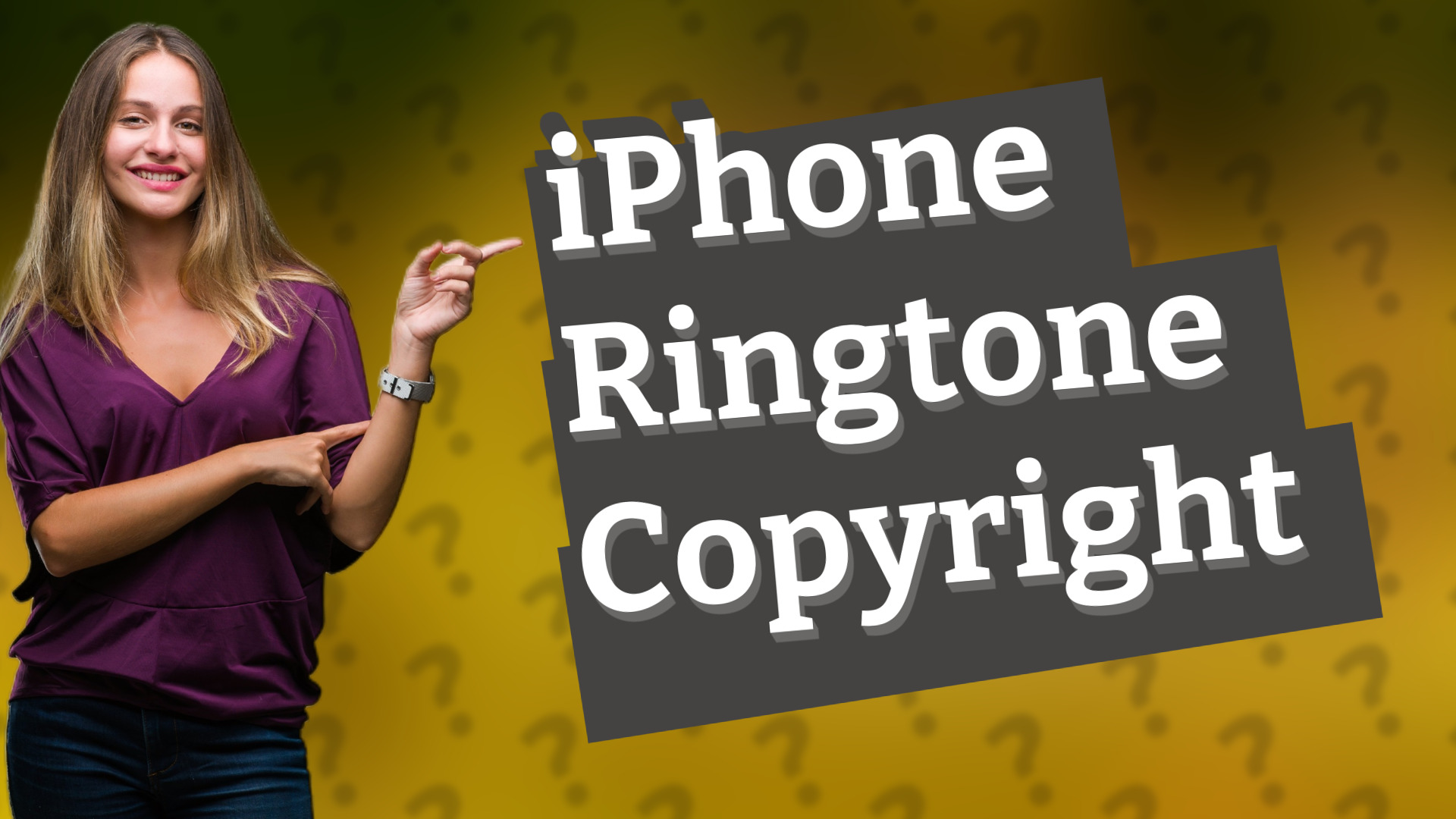 iPhone Ringtone Copyright