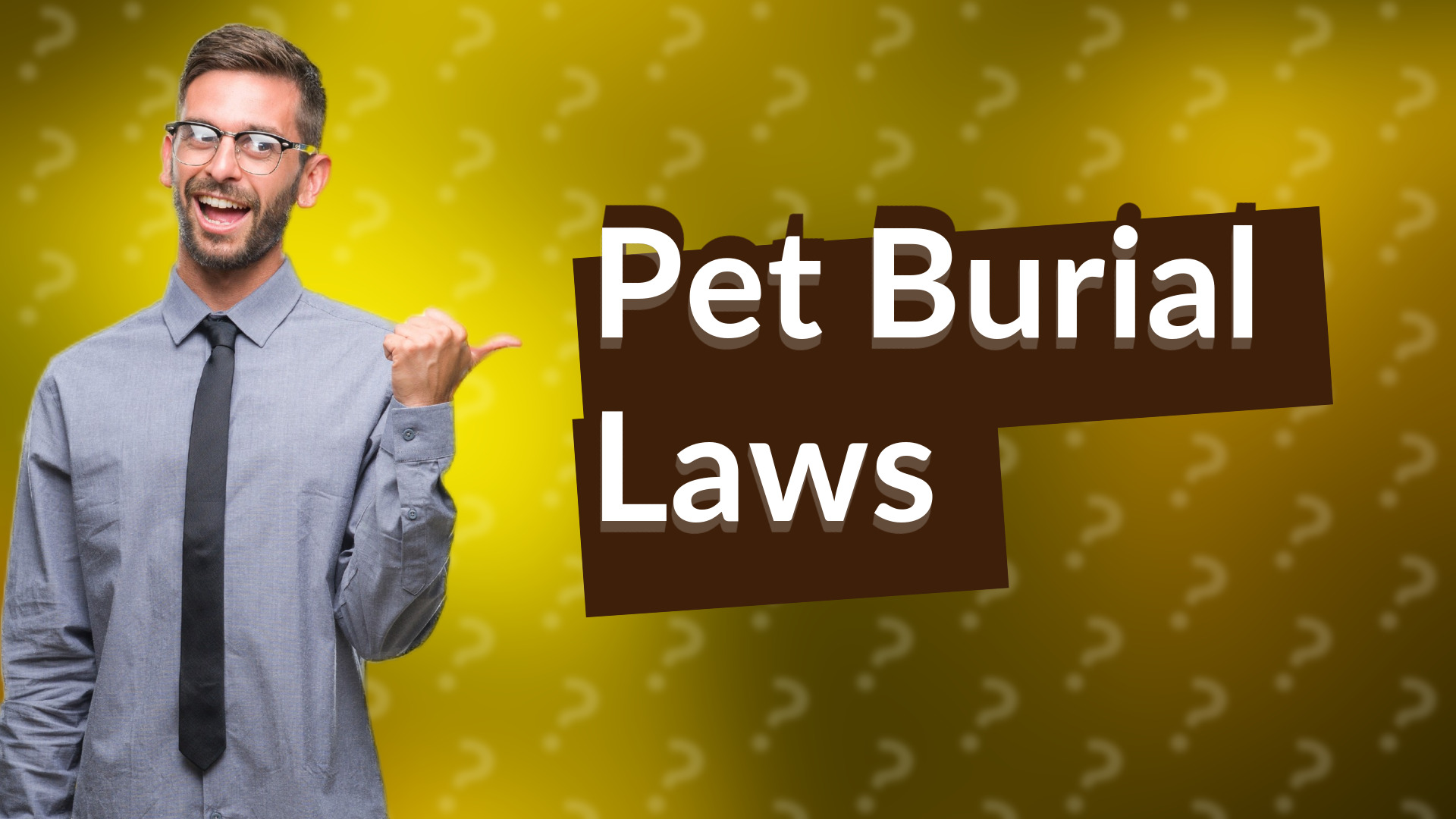 Pet Burial Laws
