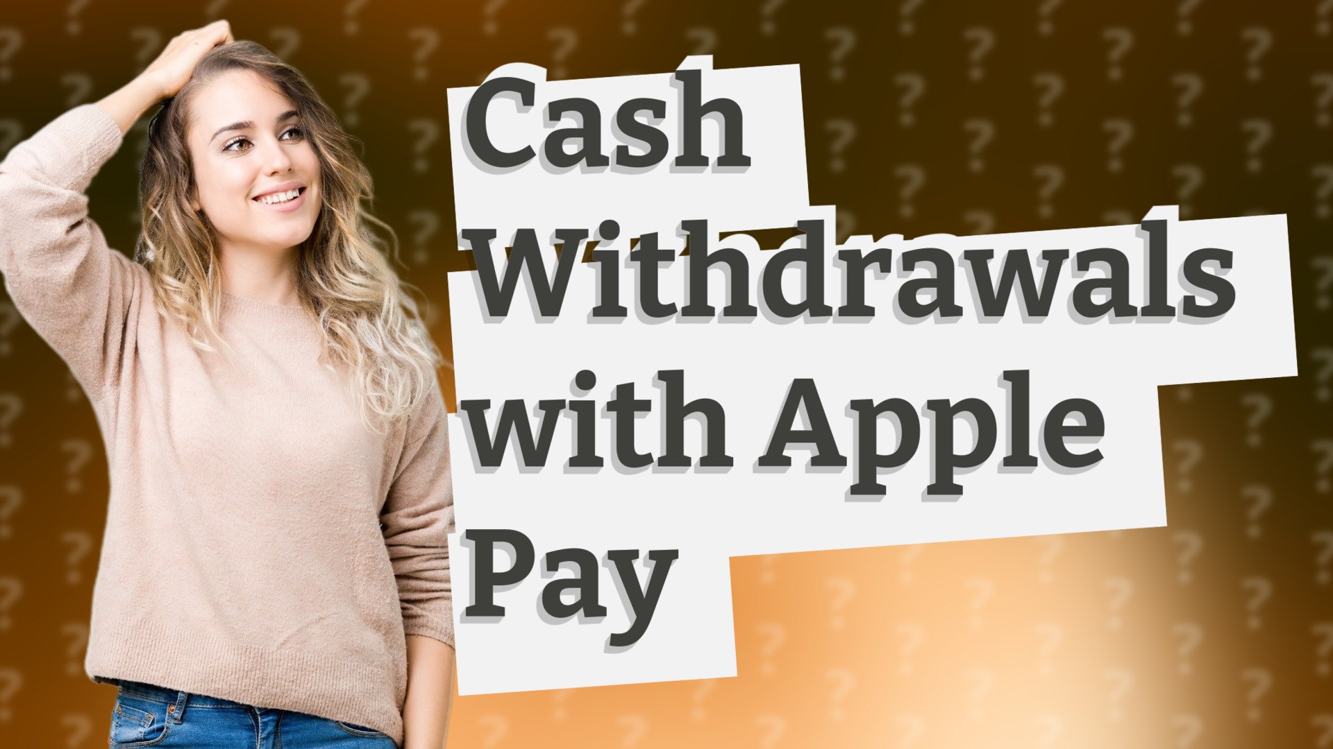 Cash Withdrawals with Apple Pay