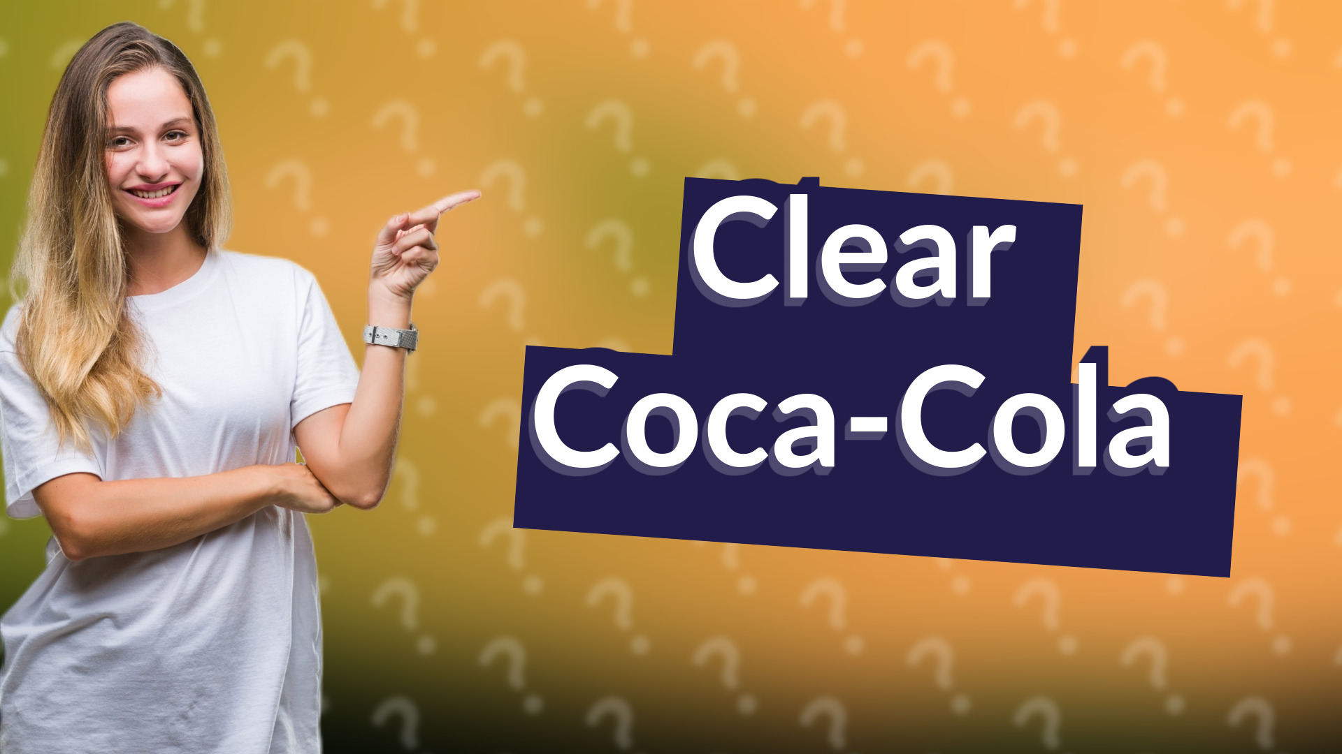 Clear Coca-Cola