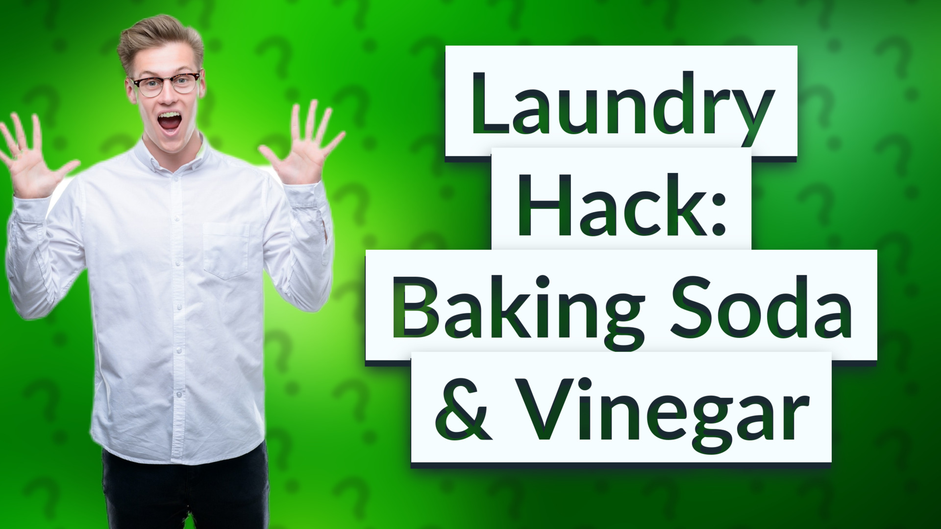 Laundry Hack: Baking Soda & Vinegar