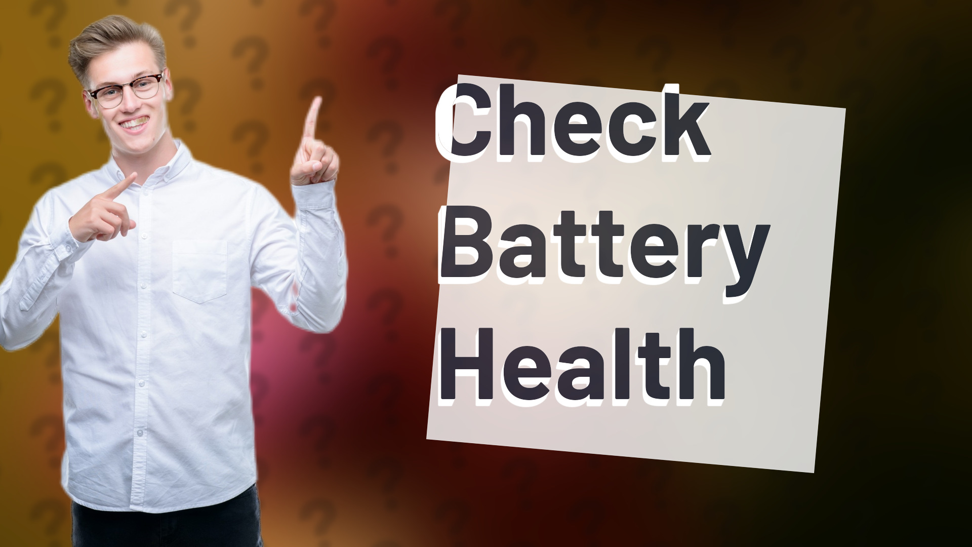 Check Battery Health