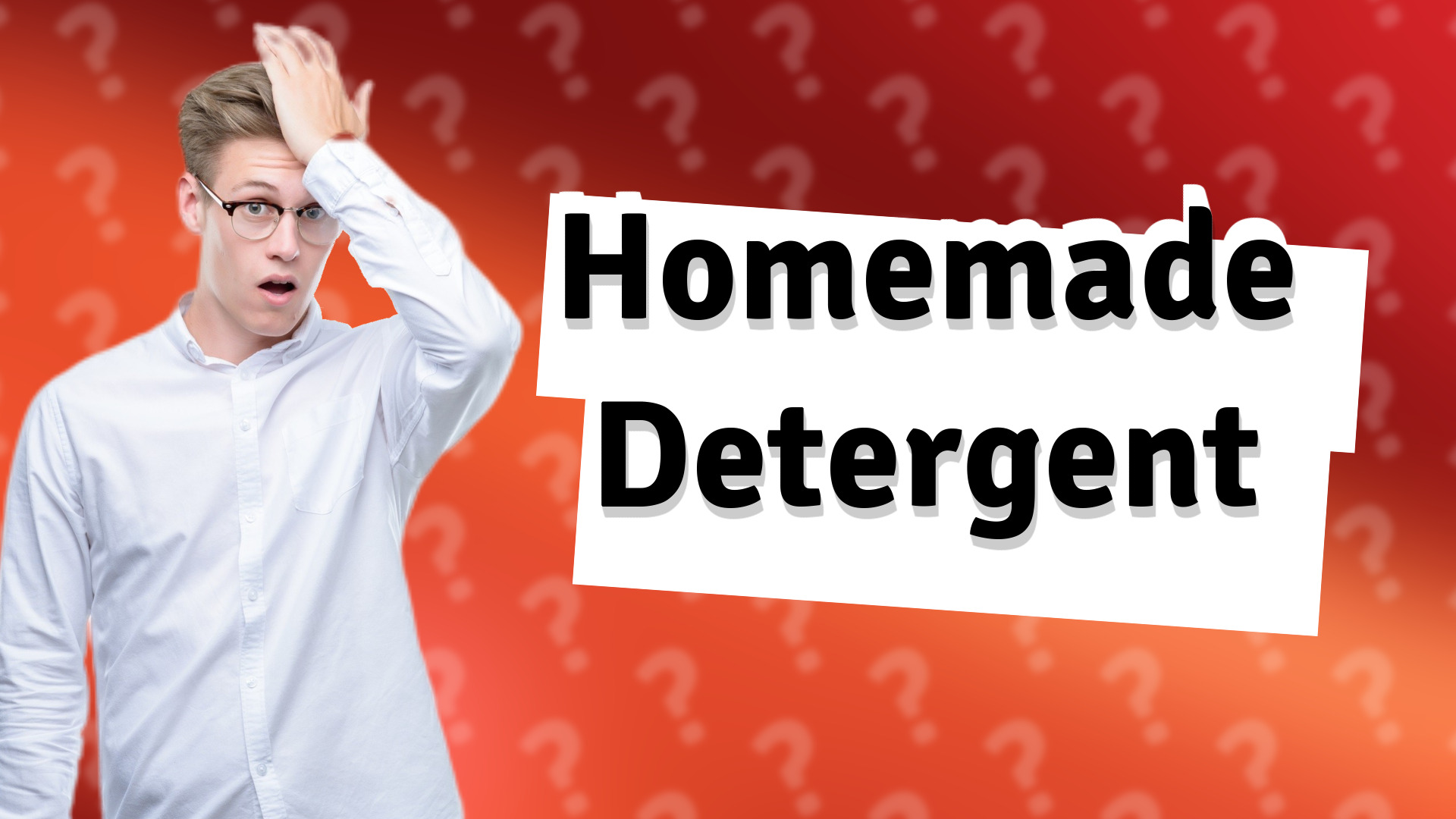 Homemade Detergent