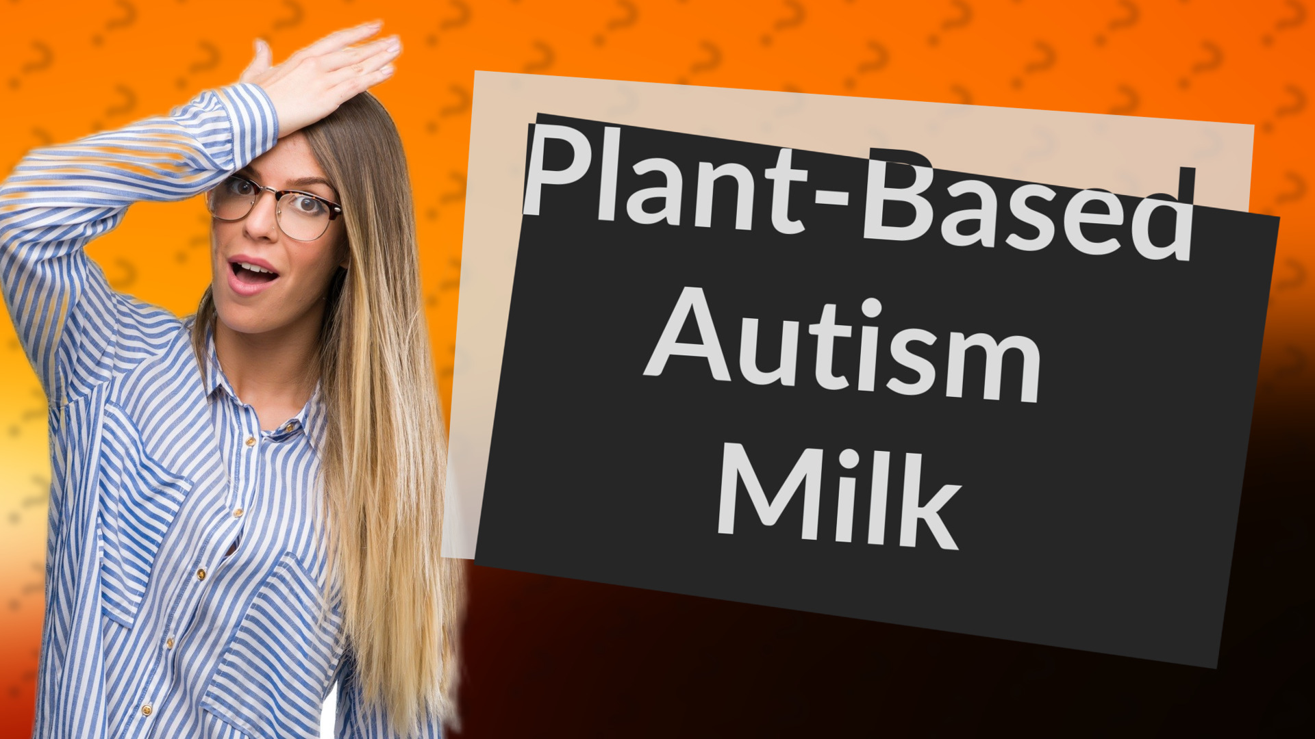Plant-Based Autism Milk