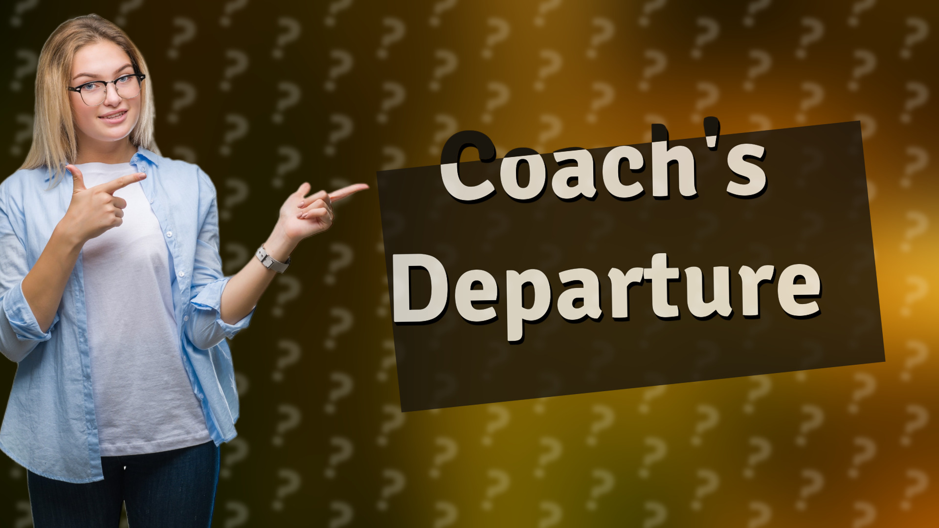 Coach's Departure