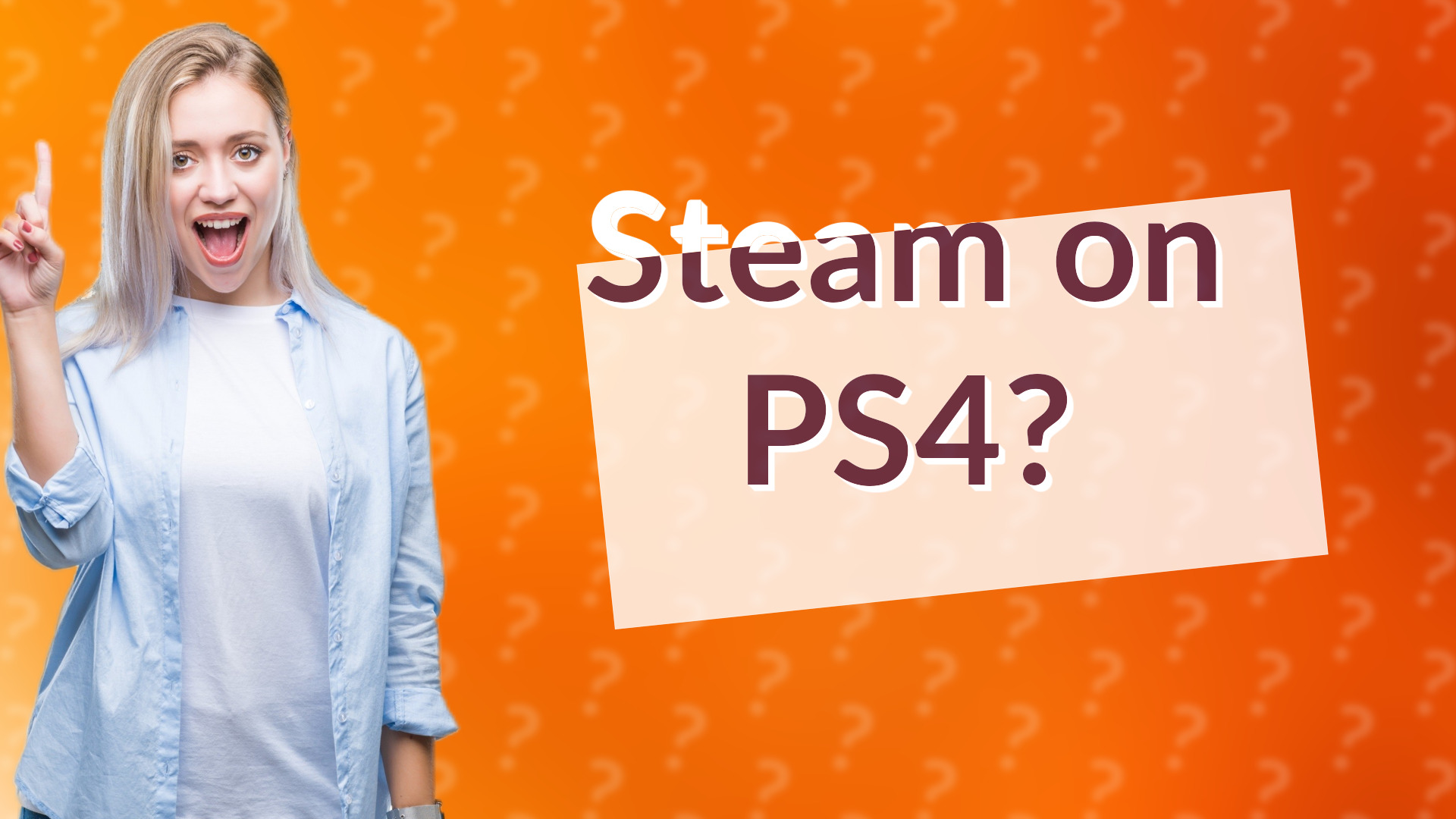 Steam on PS4?