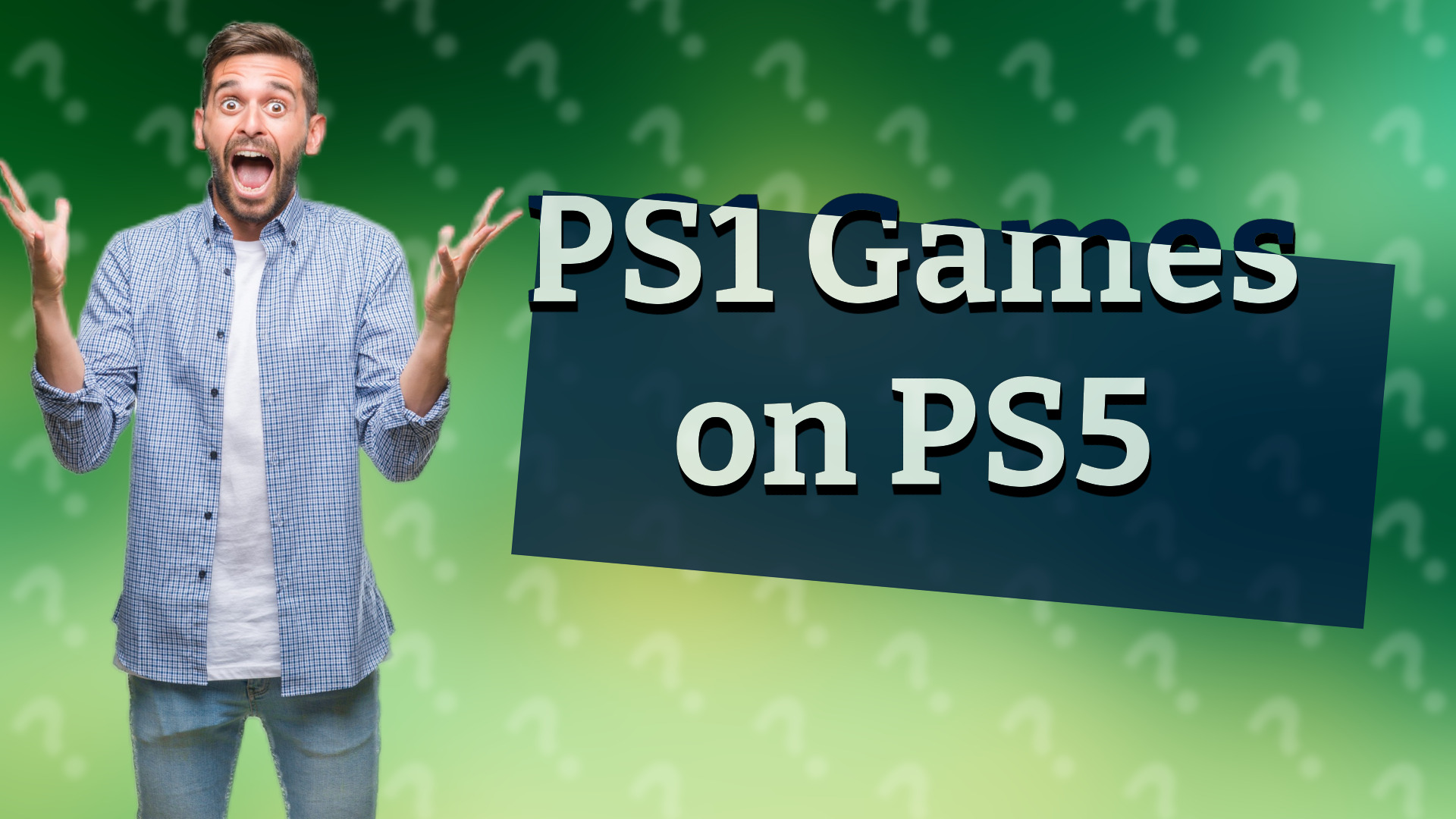 PS1 Games on PS5