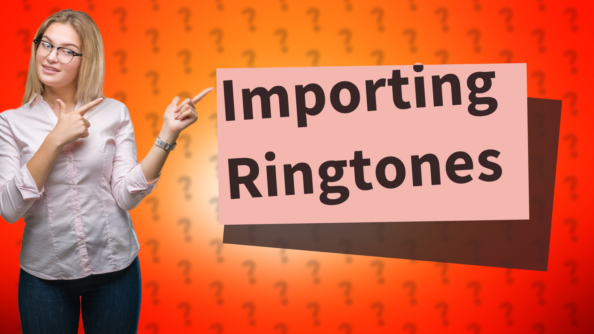 Importing Ringtones