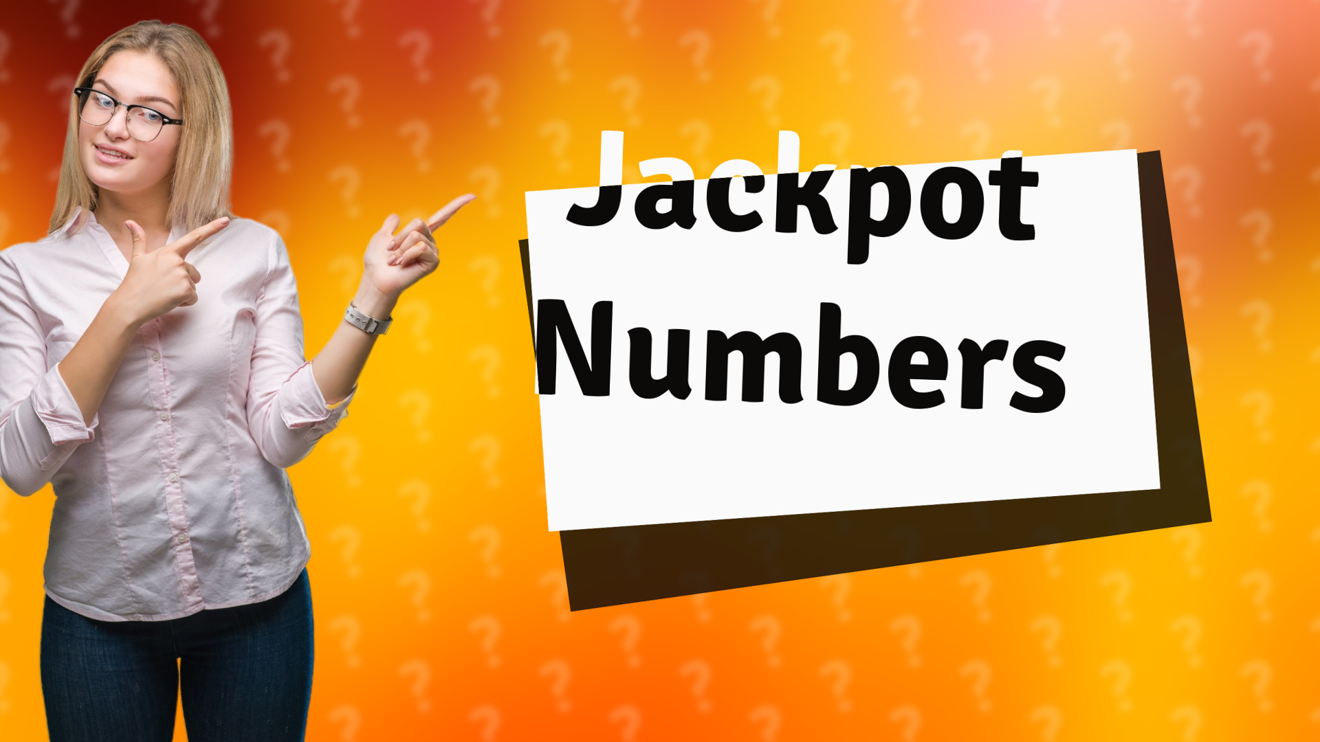 Jackpot Numbers