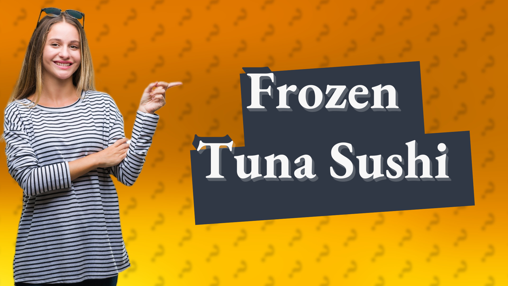 Frozen Tuna Sushi