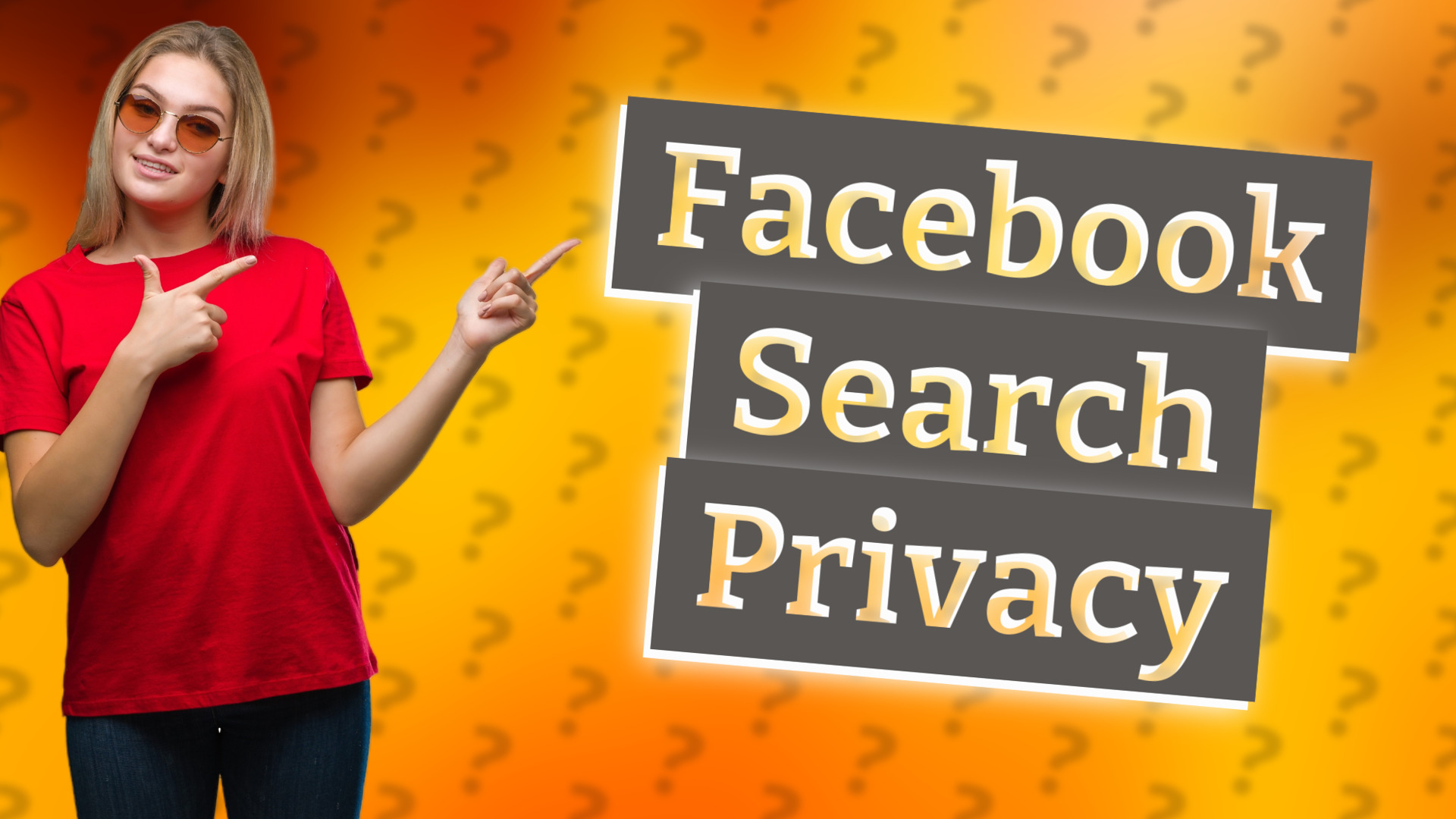 Facebook Search Privacy