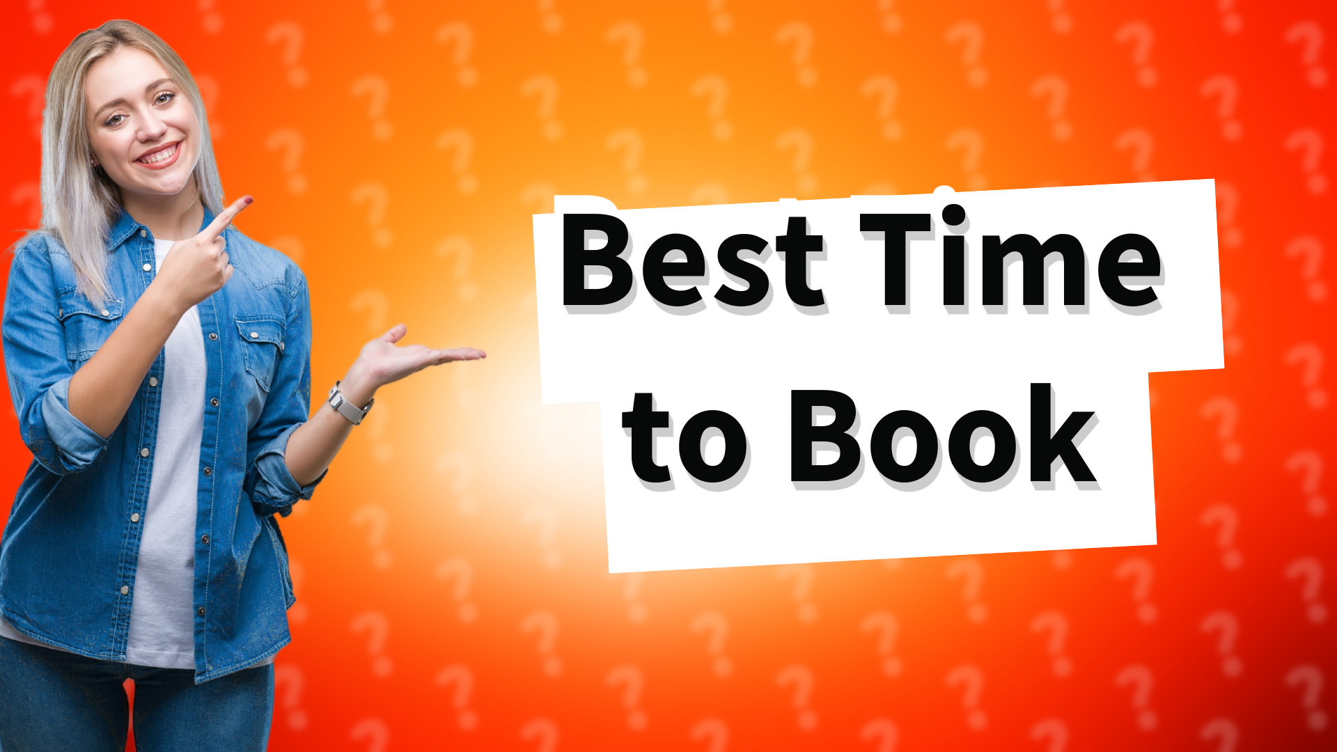 Best Time to Book