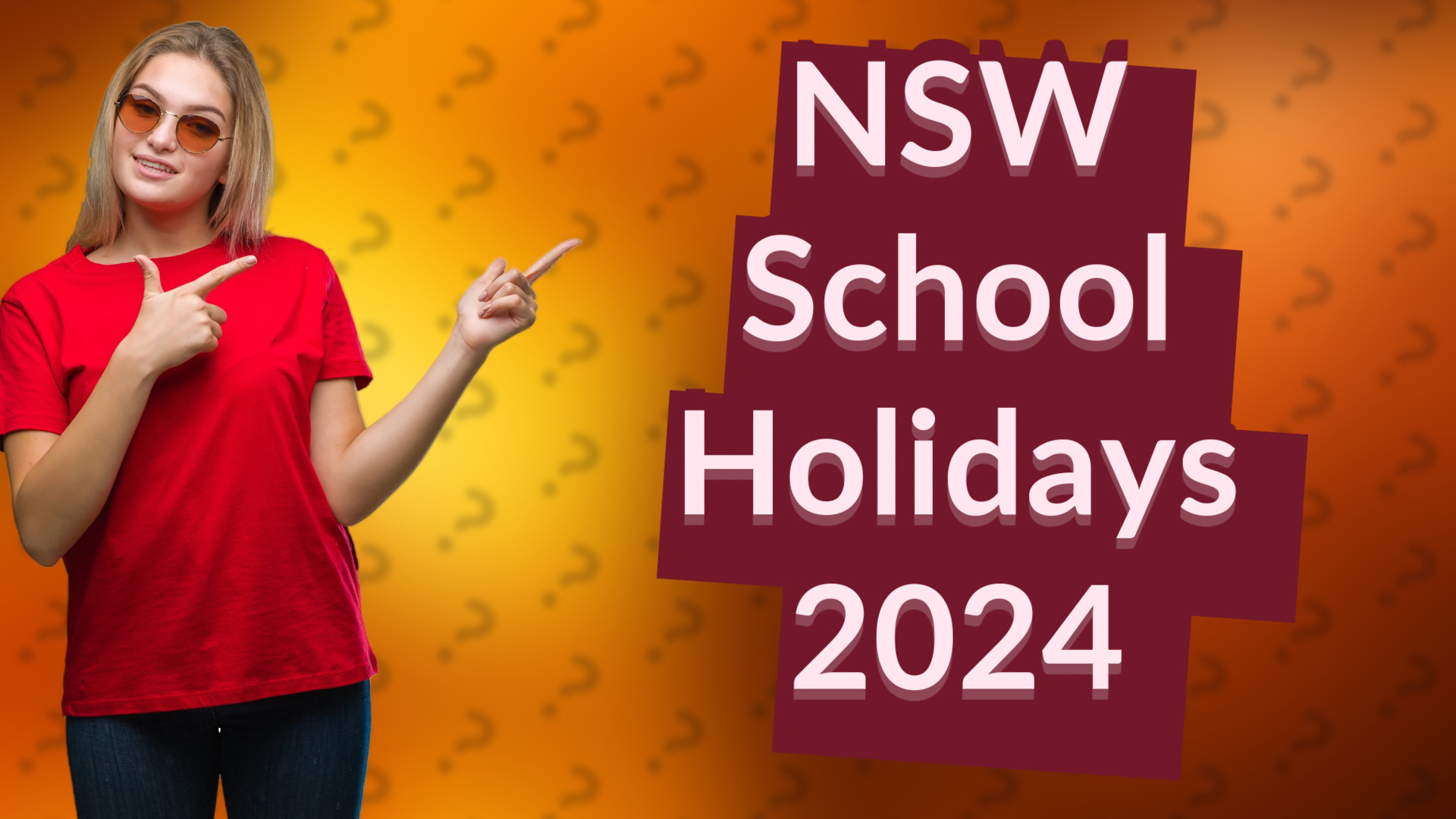 NSW School Holidays 2024