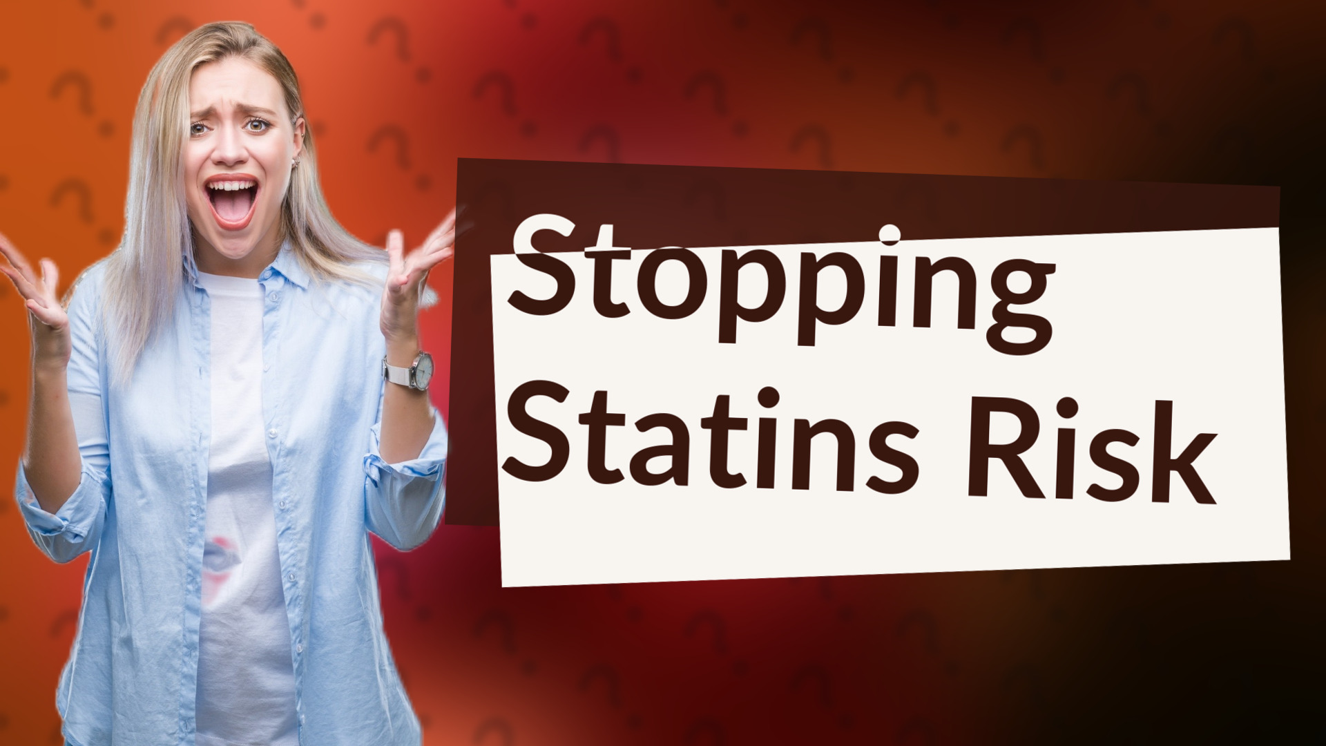 Stopping Statins Risk