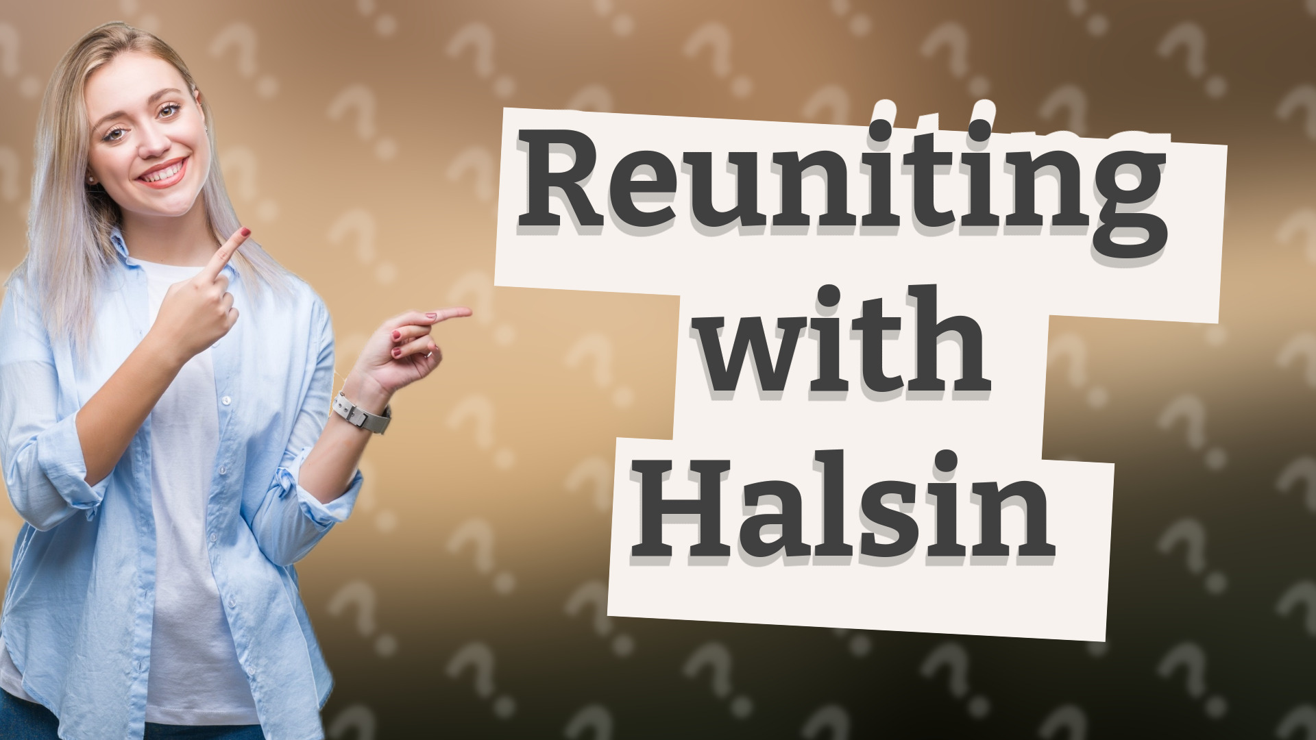 Reuniting with Halsin
