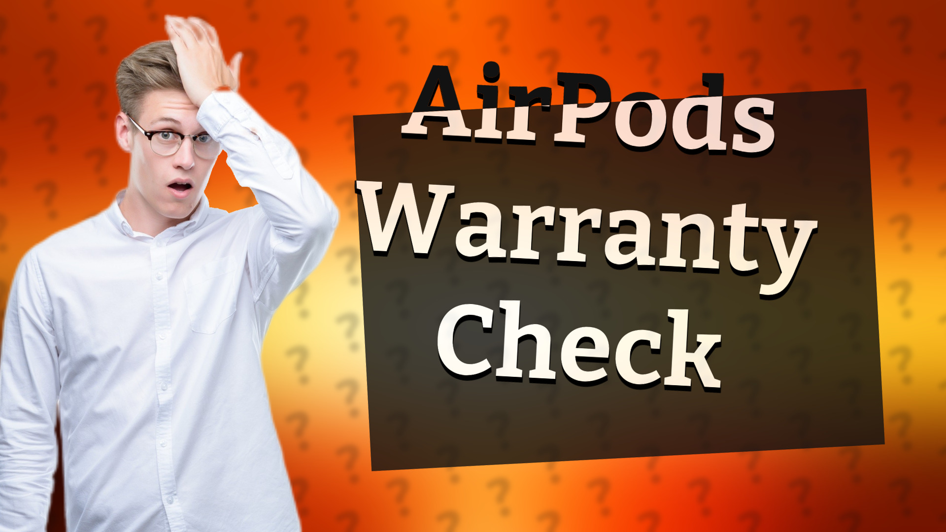 AirPods Warranty Check