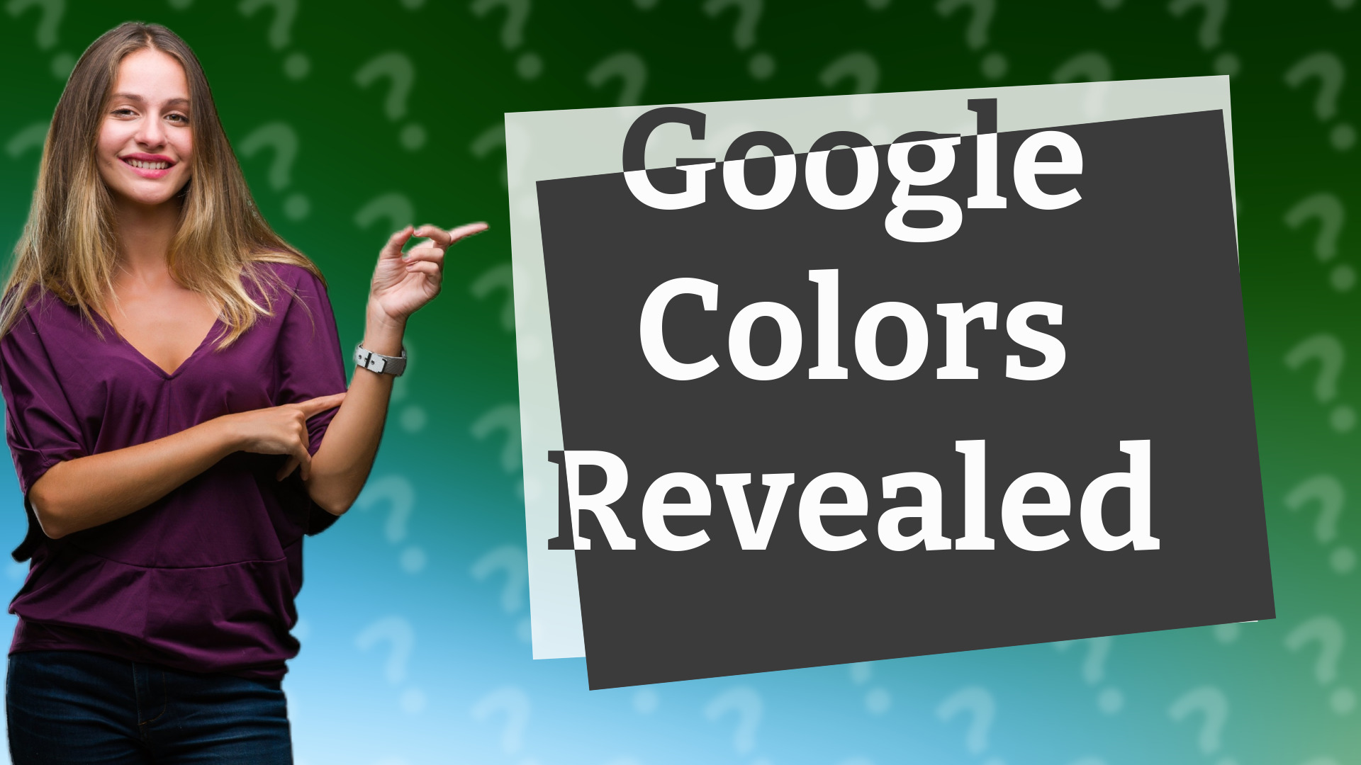 Google Colors Revealed