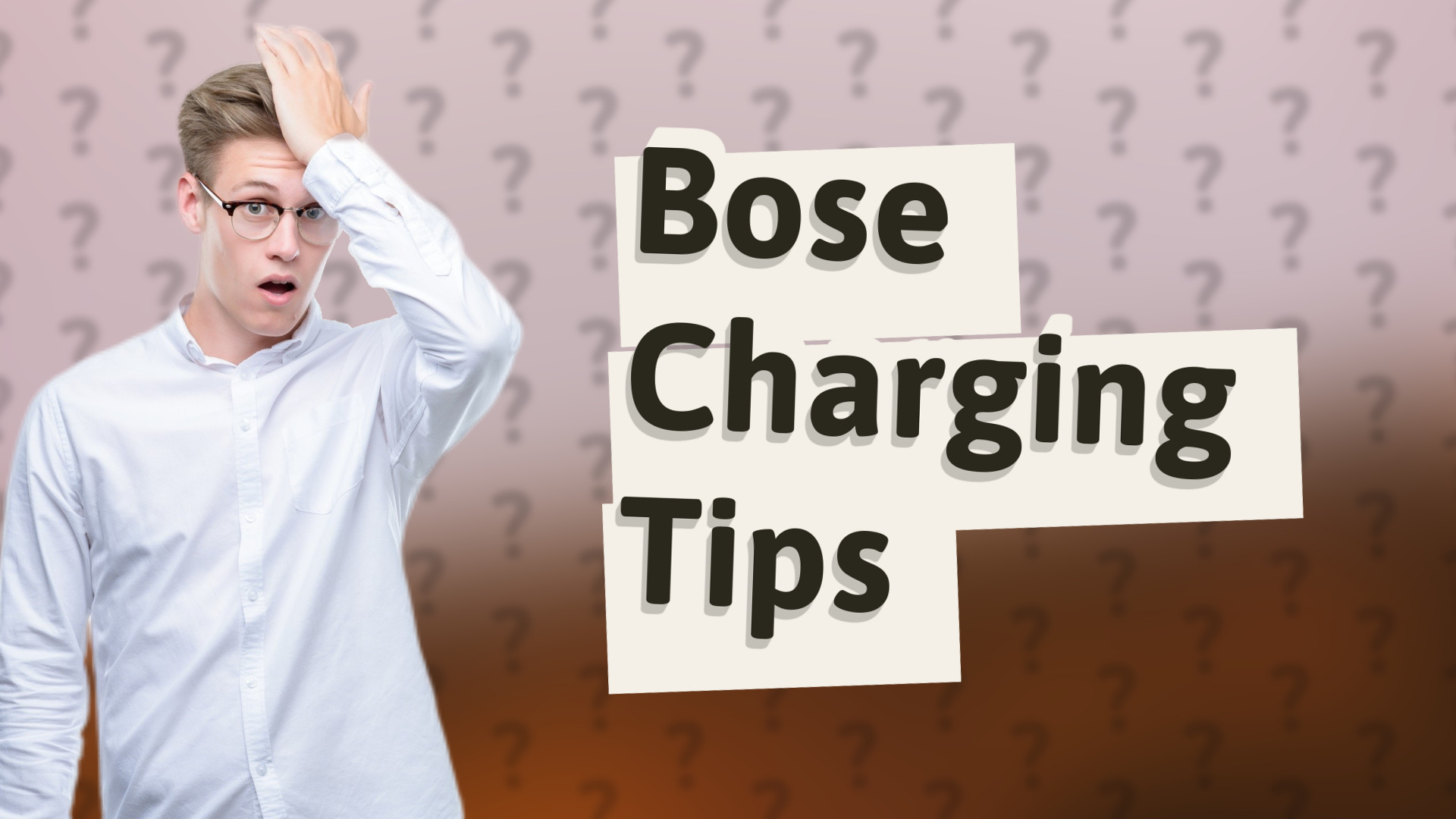 Bose Charging Tips