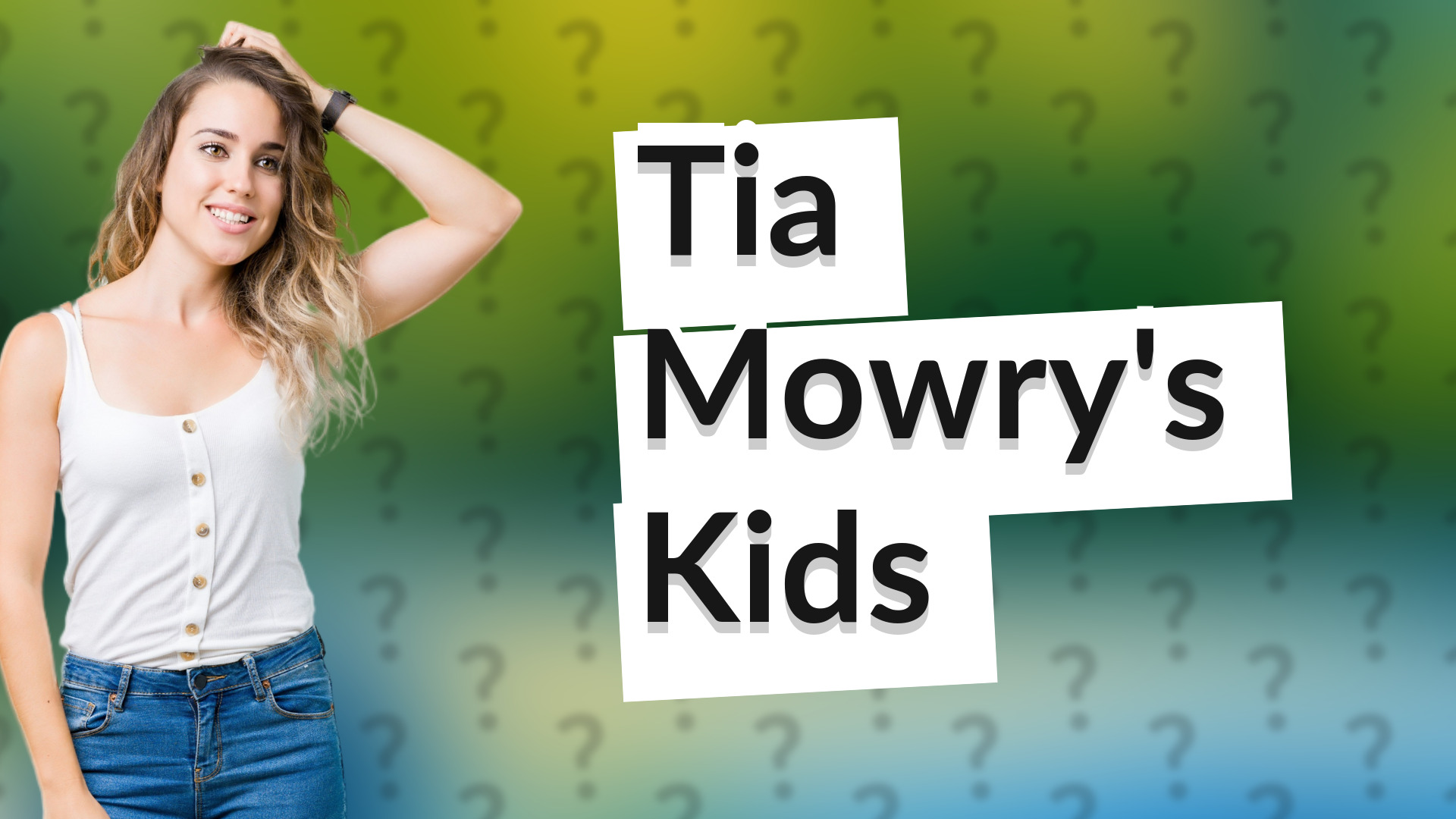 Tia Mowry's Kids