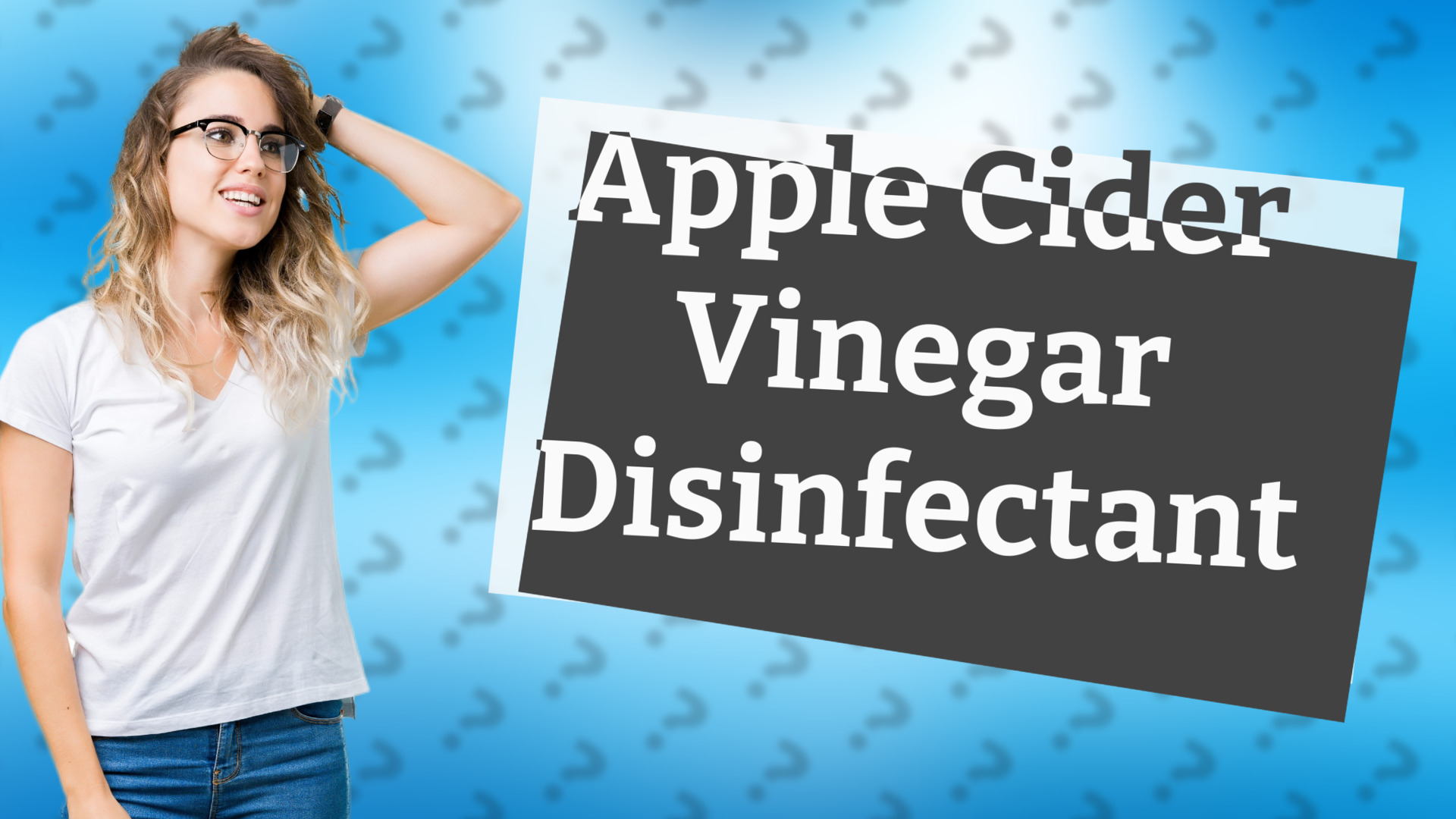 Apple Cider Vinegar Disinfectant