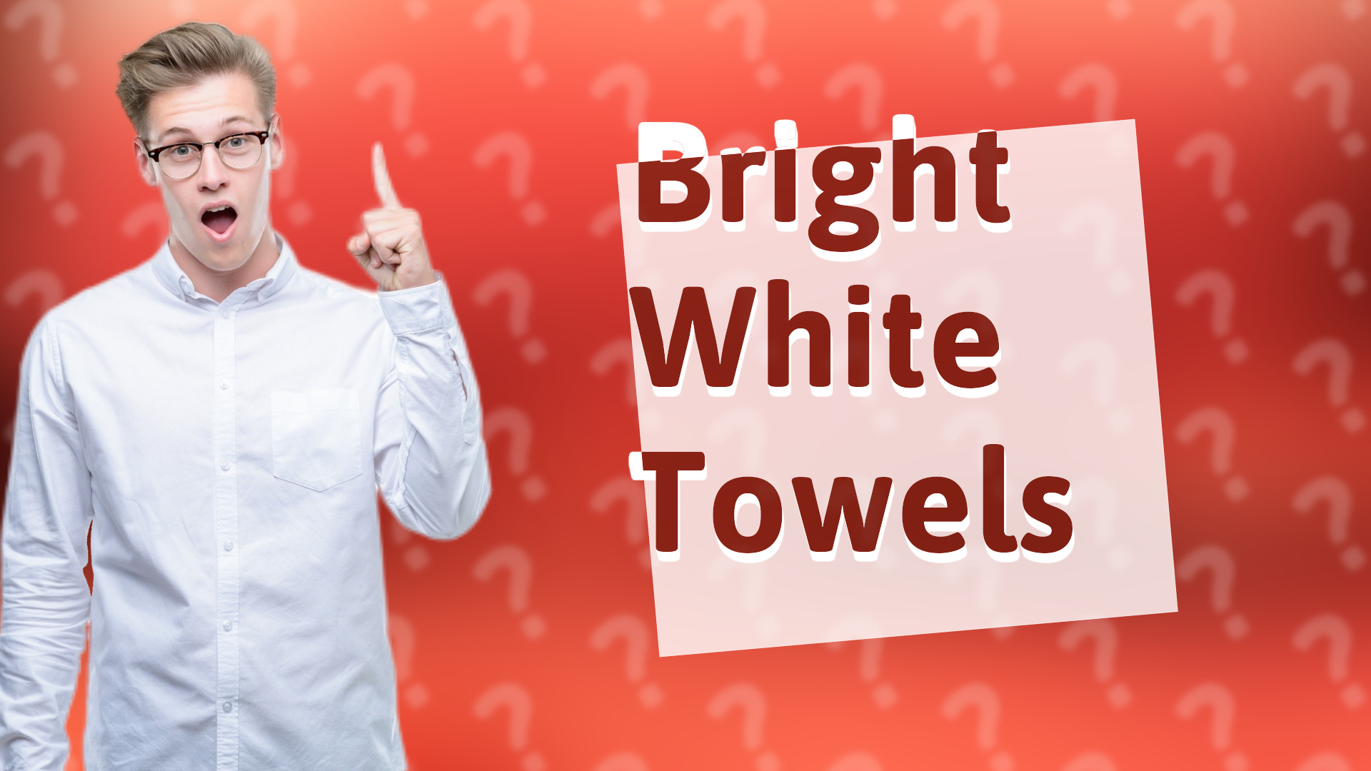 Bright White Towels